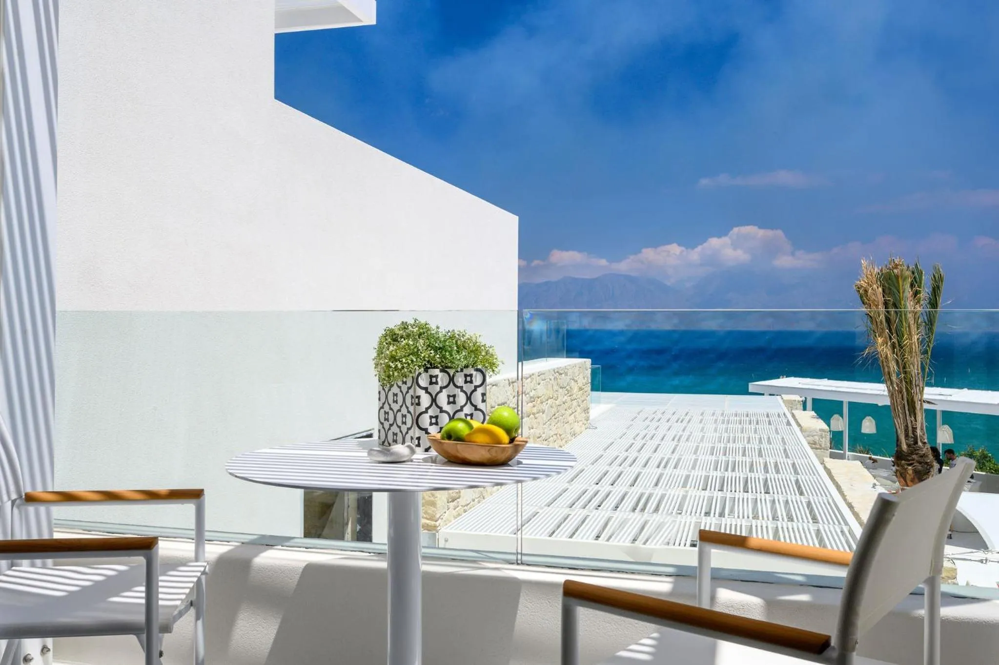 Sea view in The Island Concept Luxury Boutique Hotel Heated Pool