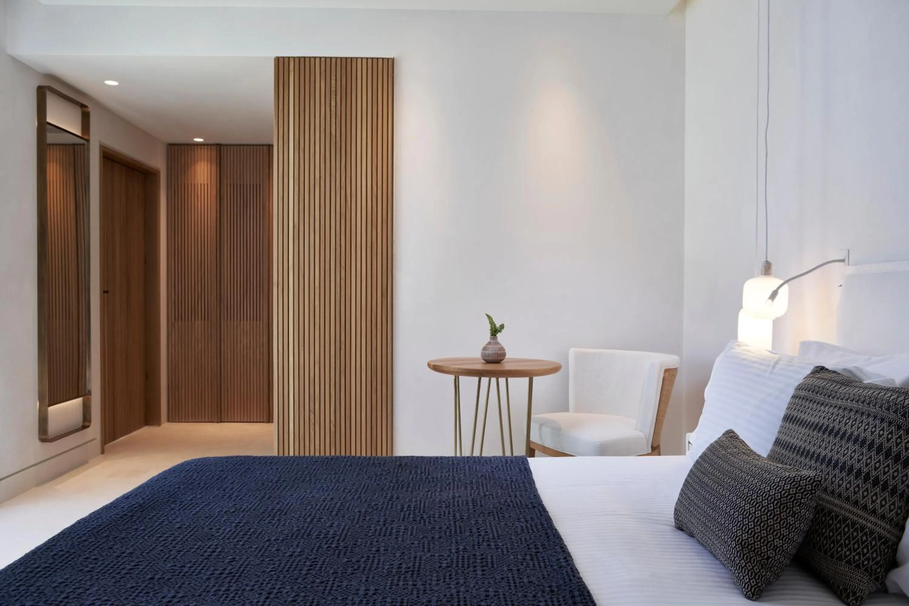 Bed in The Island Concept Luxury Boutique Hotel Heated Pool