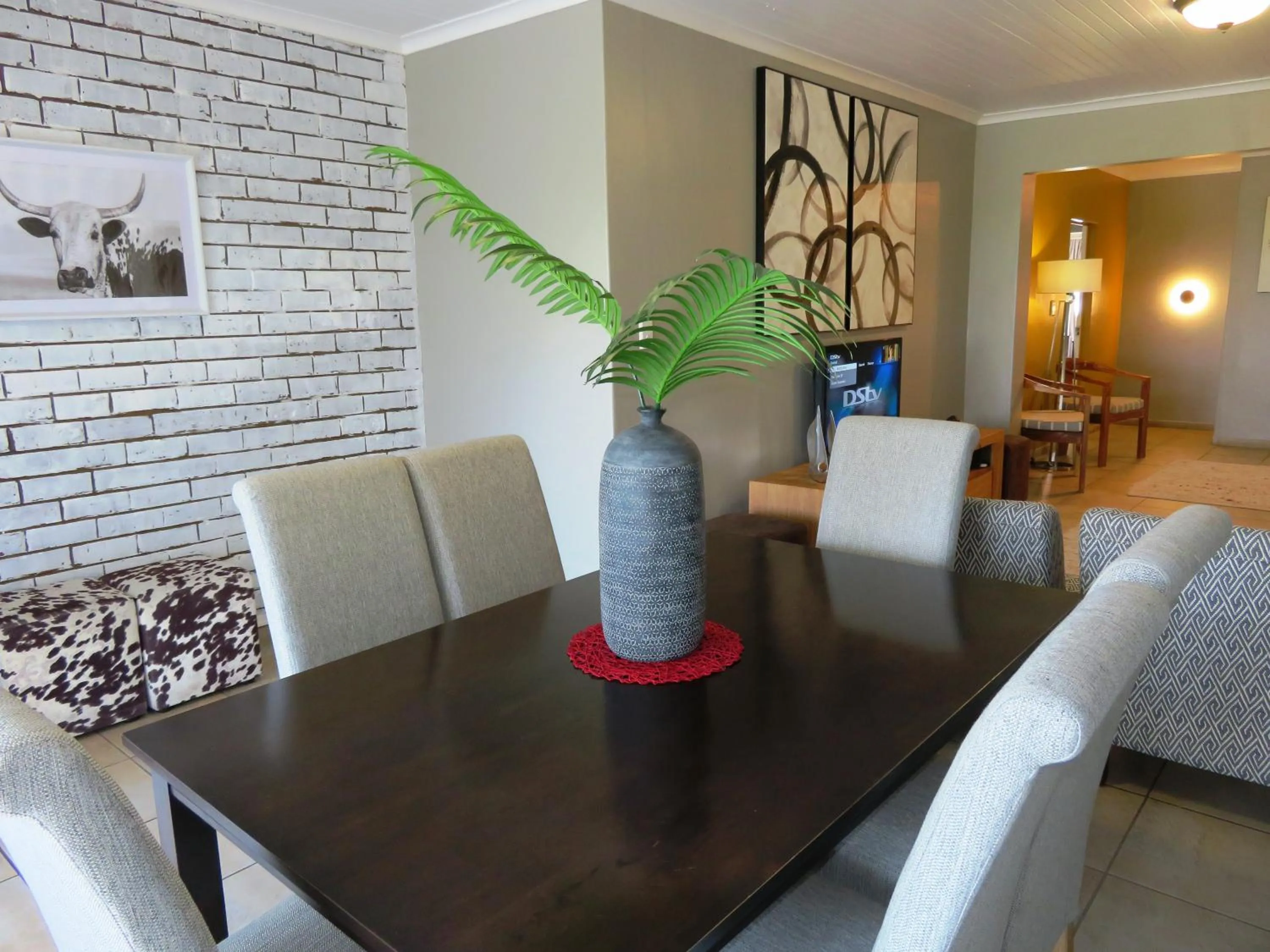 Seating area in Little Eden St Lucia