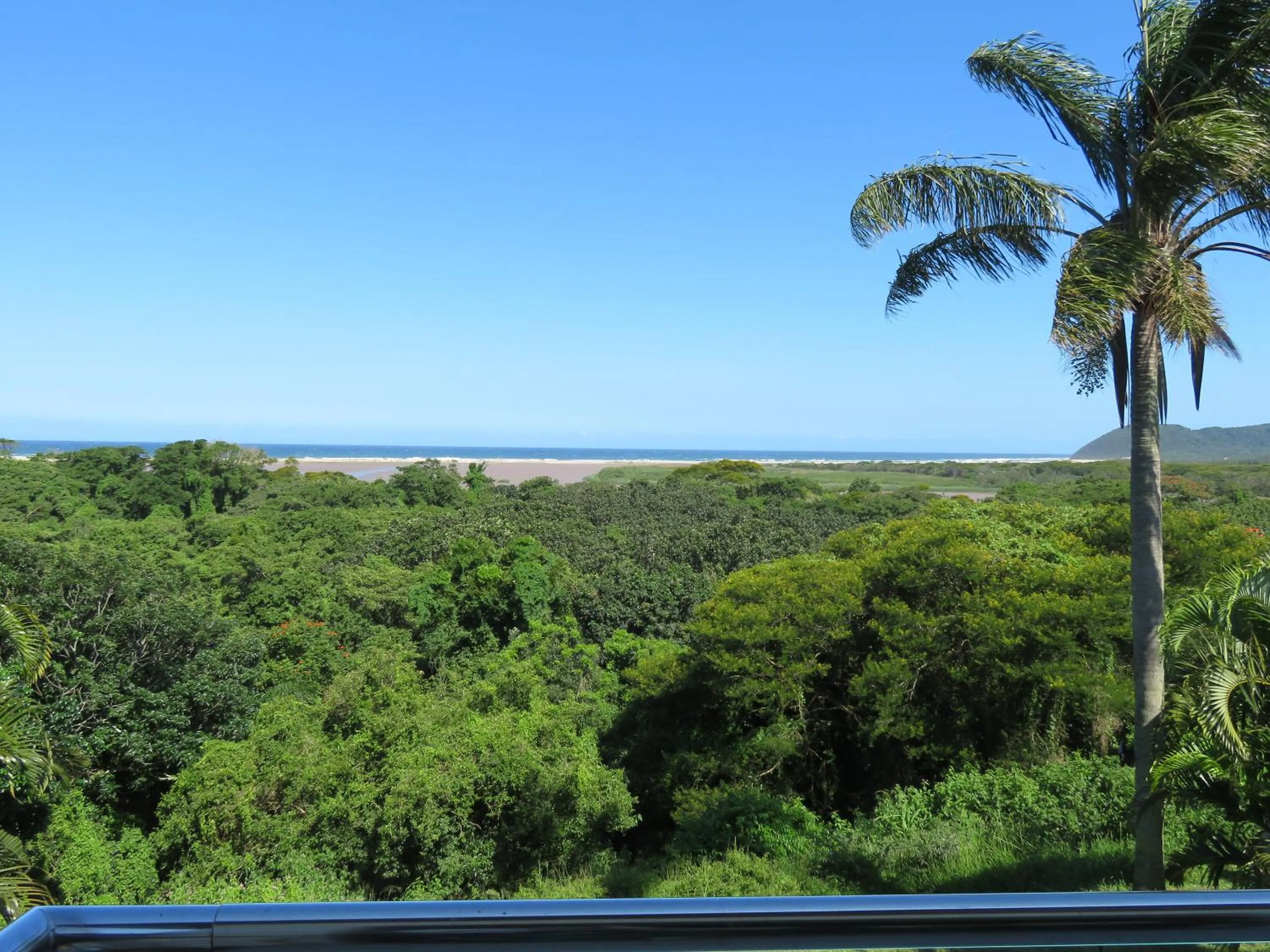 Garden view in Little Eden St Lucia