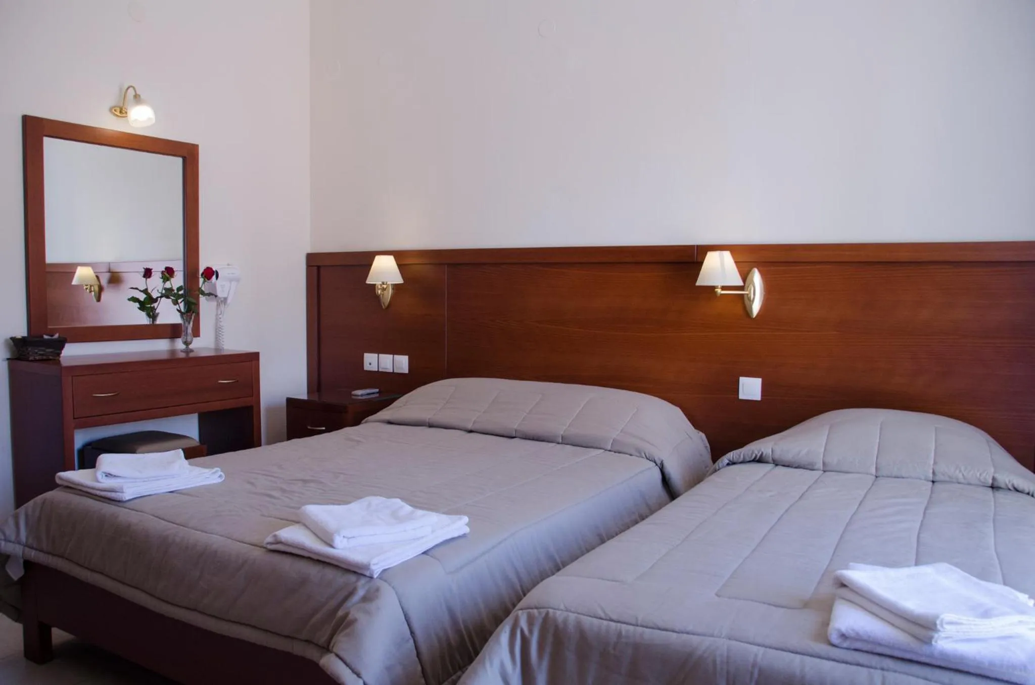 Bed in Hotel El Greco