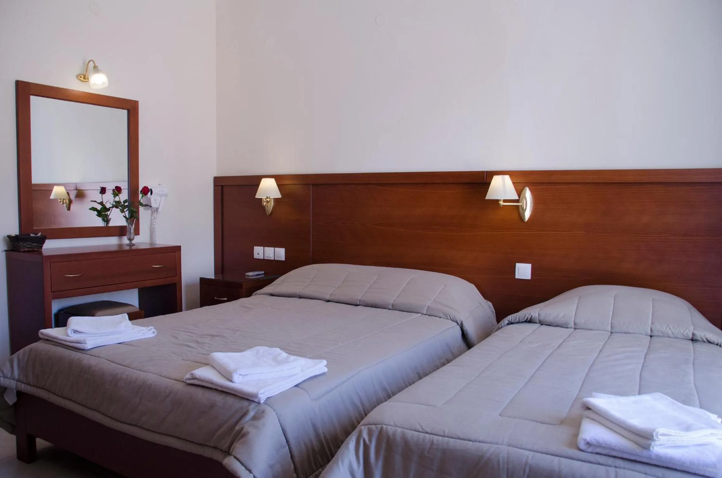 Bed in Hotel El Greco