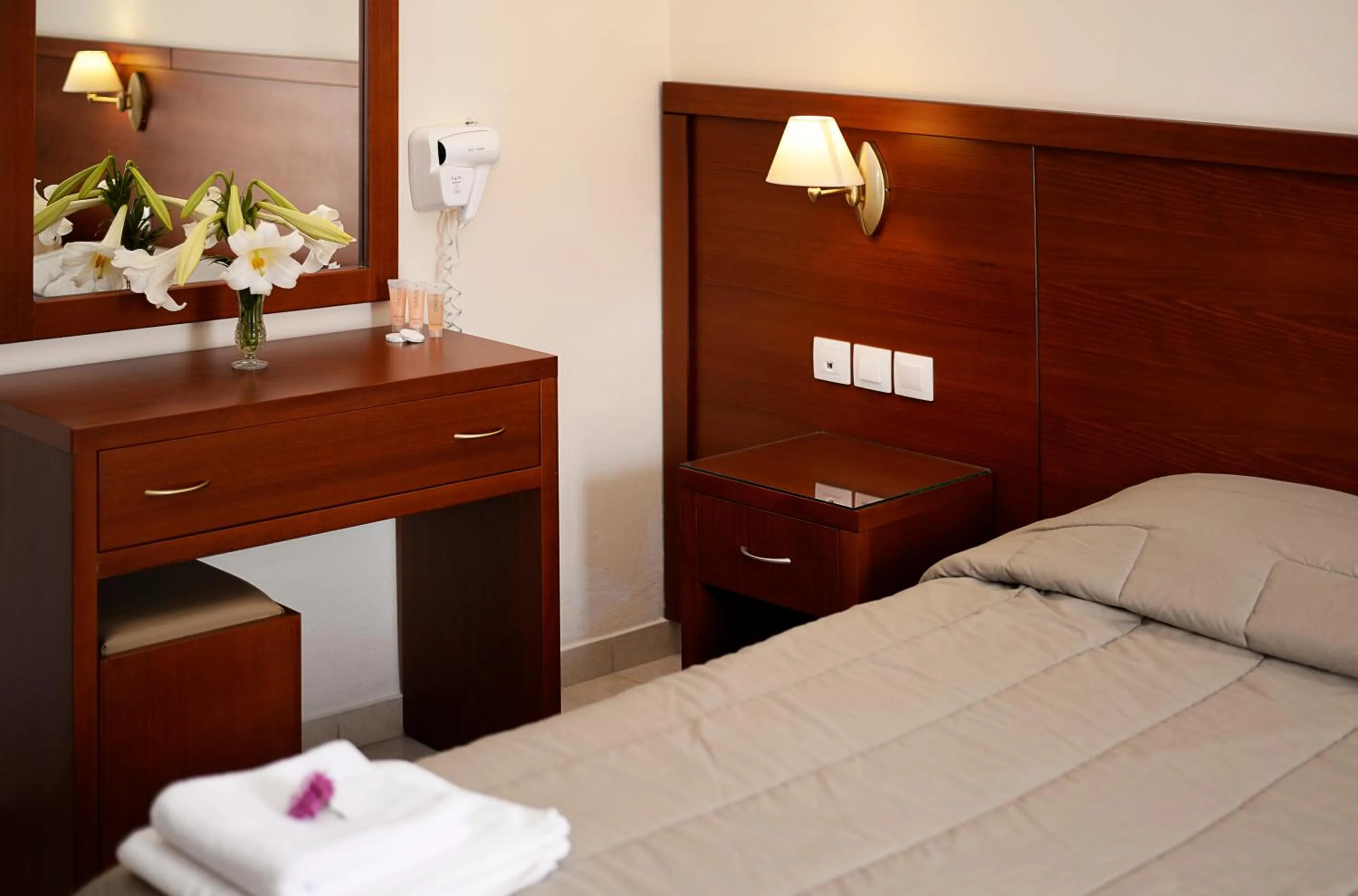 Bed in Hotel El Greco