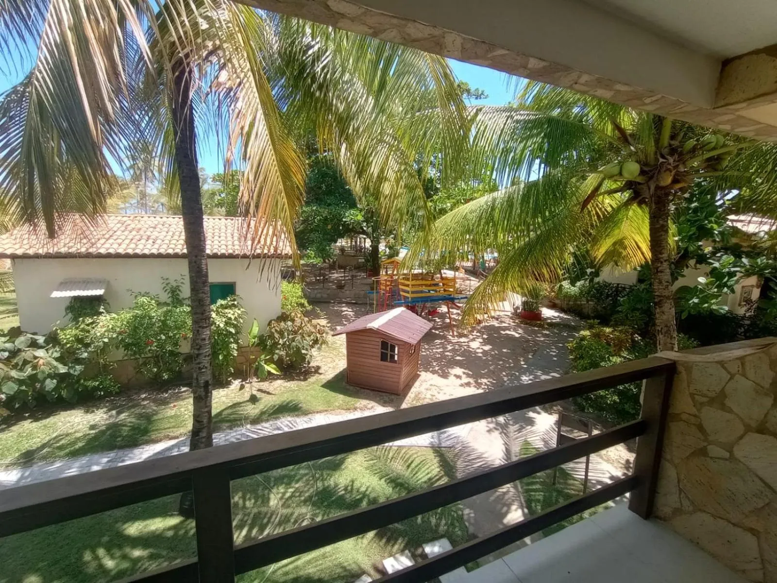 Garden view in Hotel Coco Beach