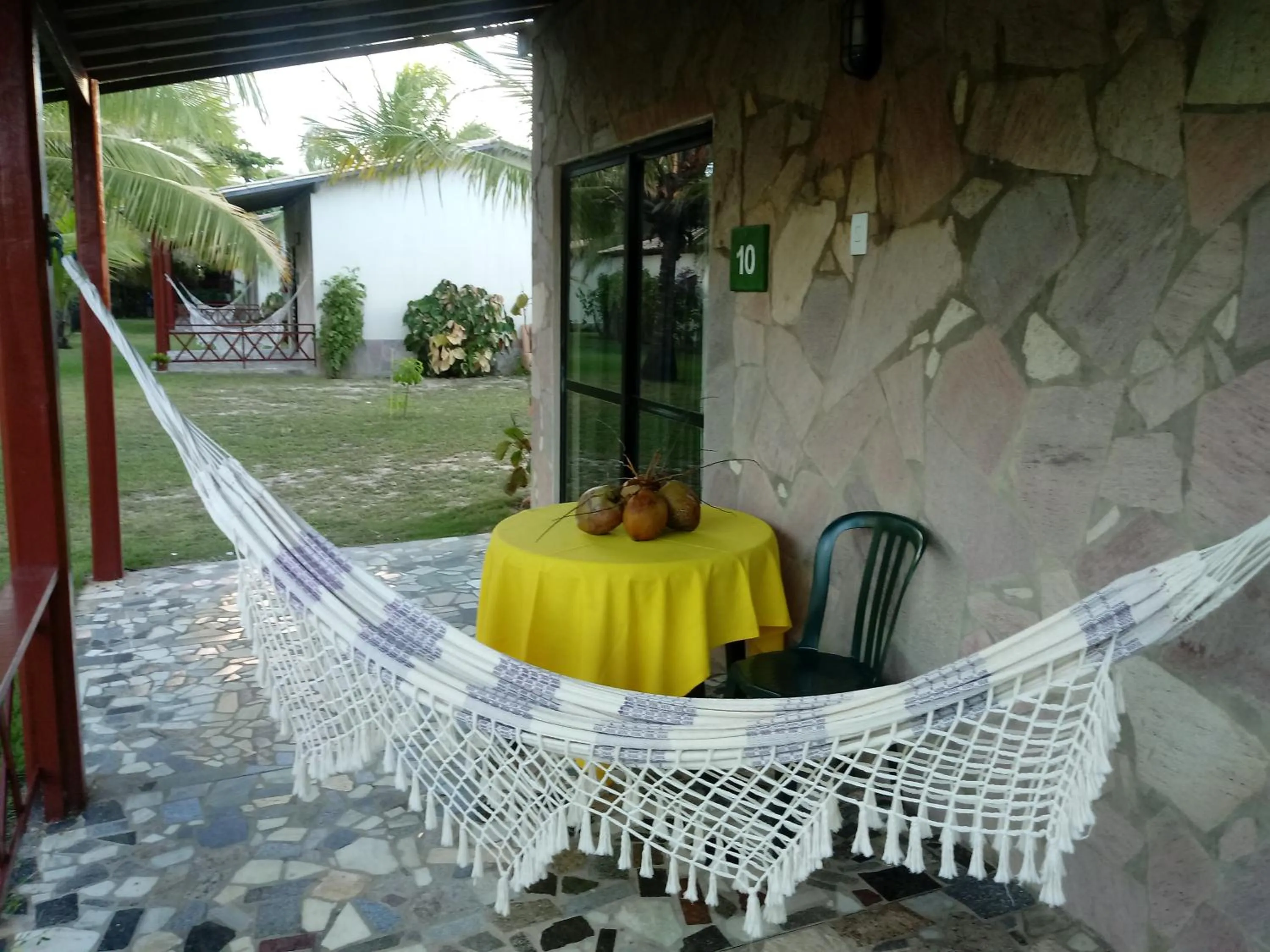 Patio in Hotel Coco Beach