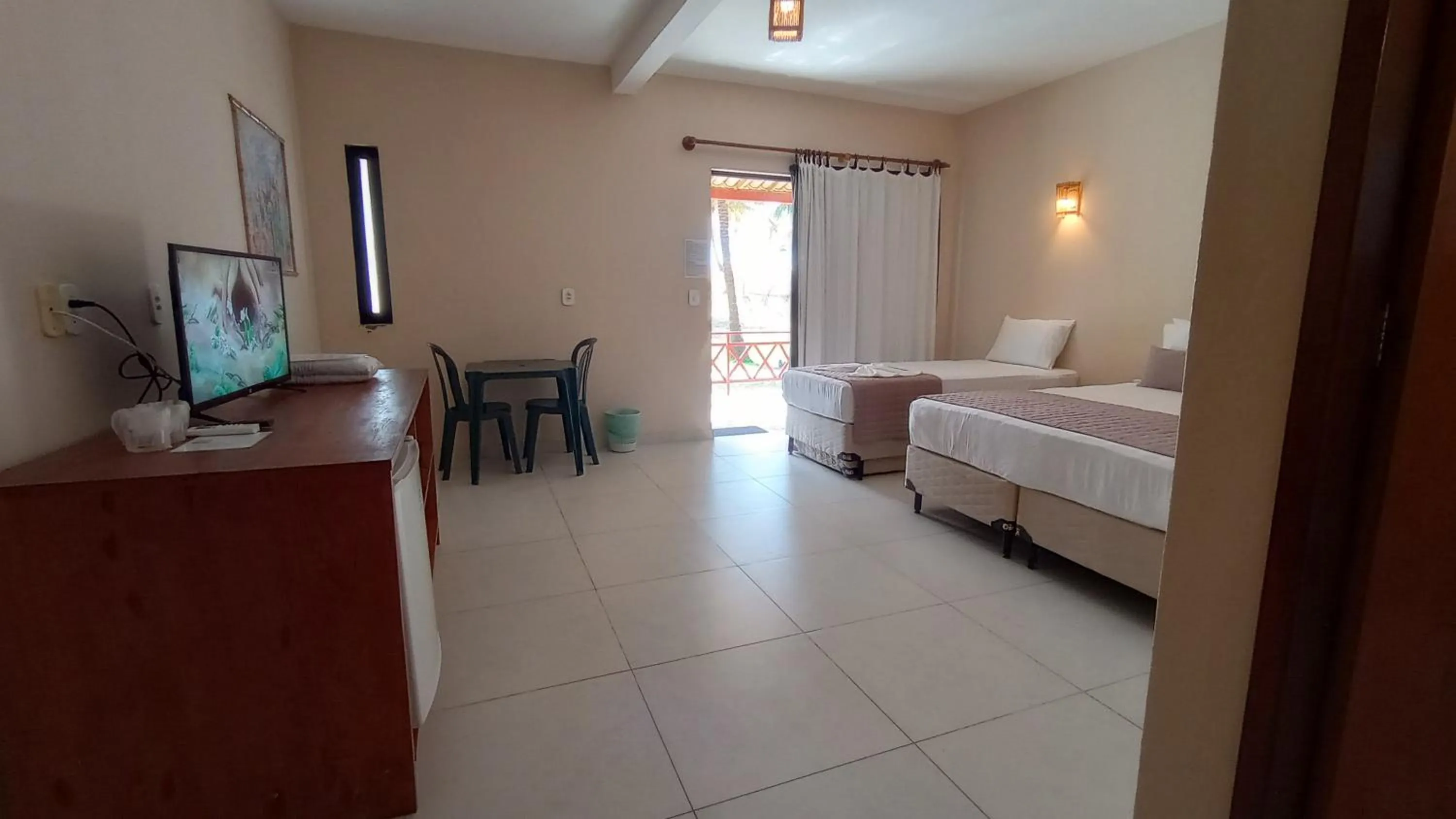 Bed in Hotel Coco Beach