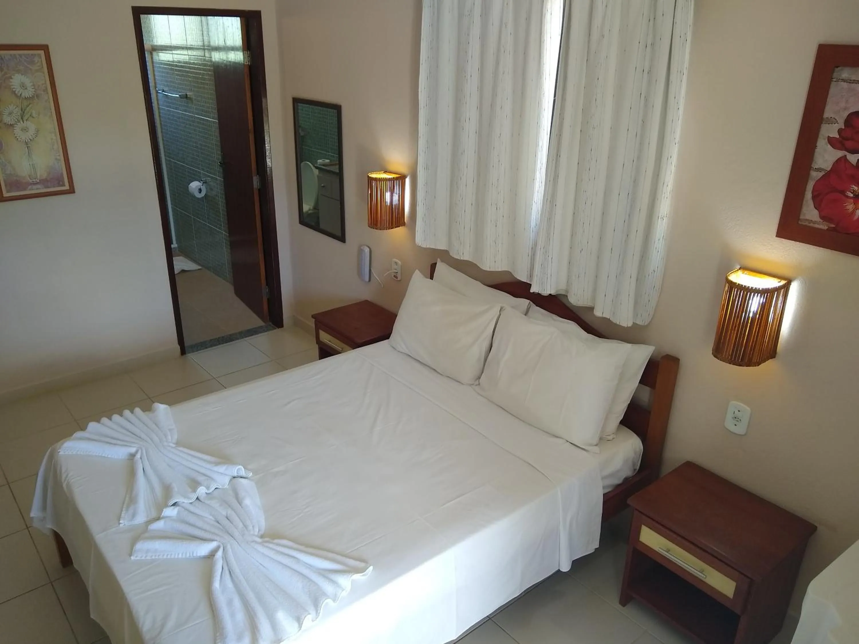 Bed in Hotel Coco Beach