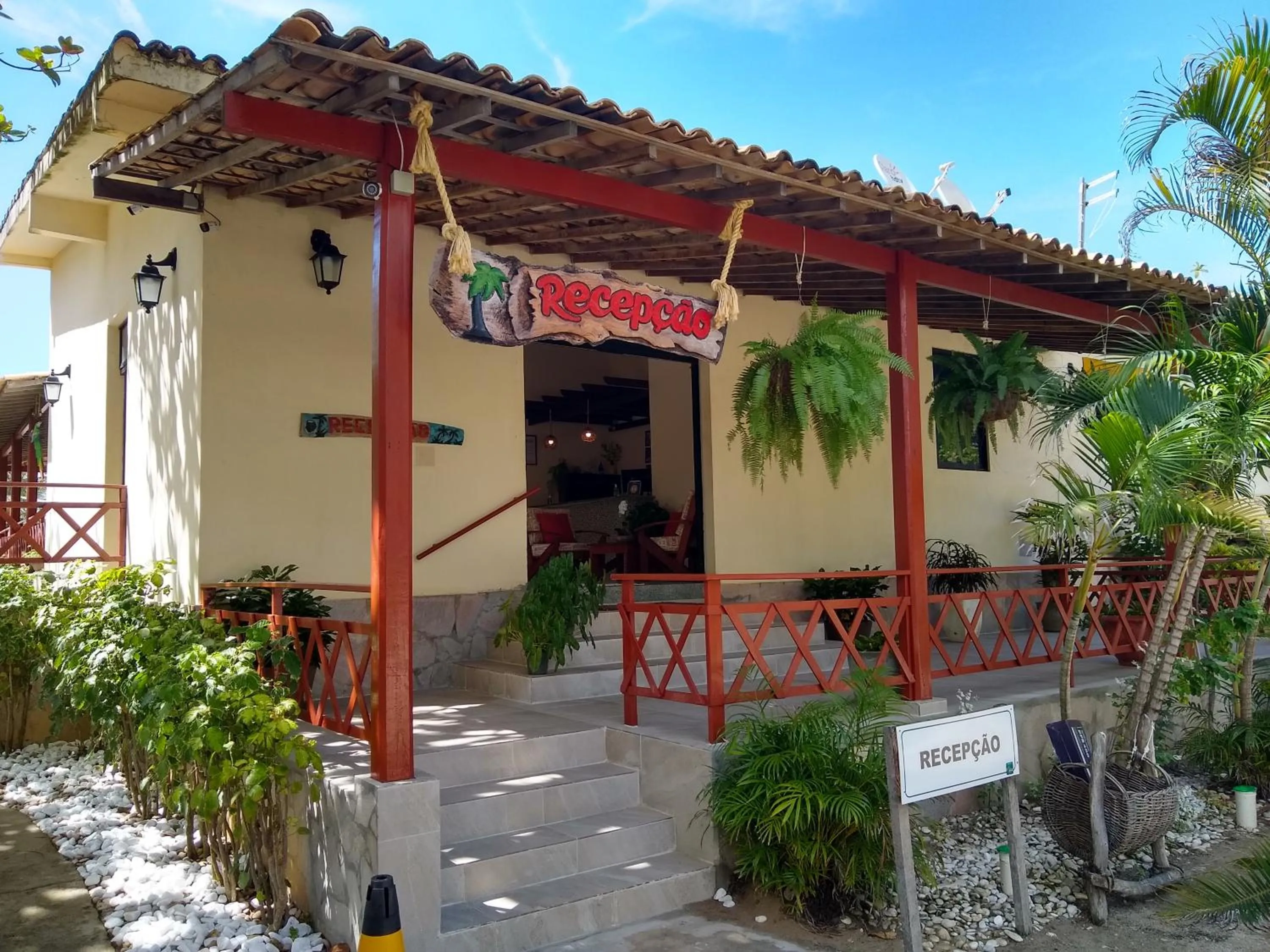 Facade/entrance in Hotel Coco Beach