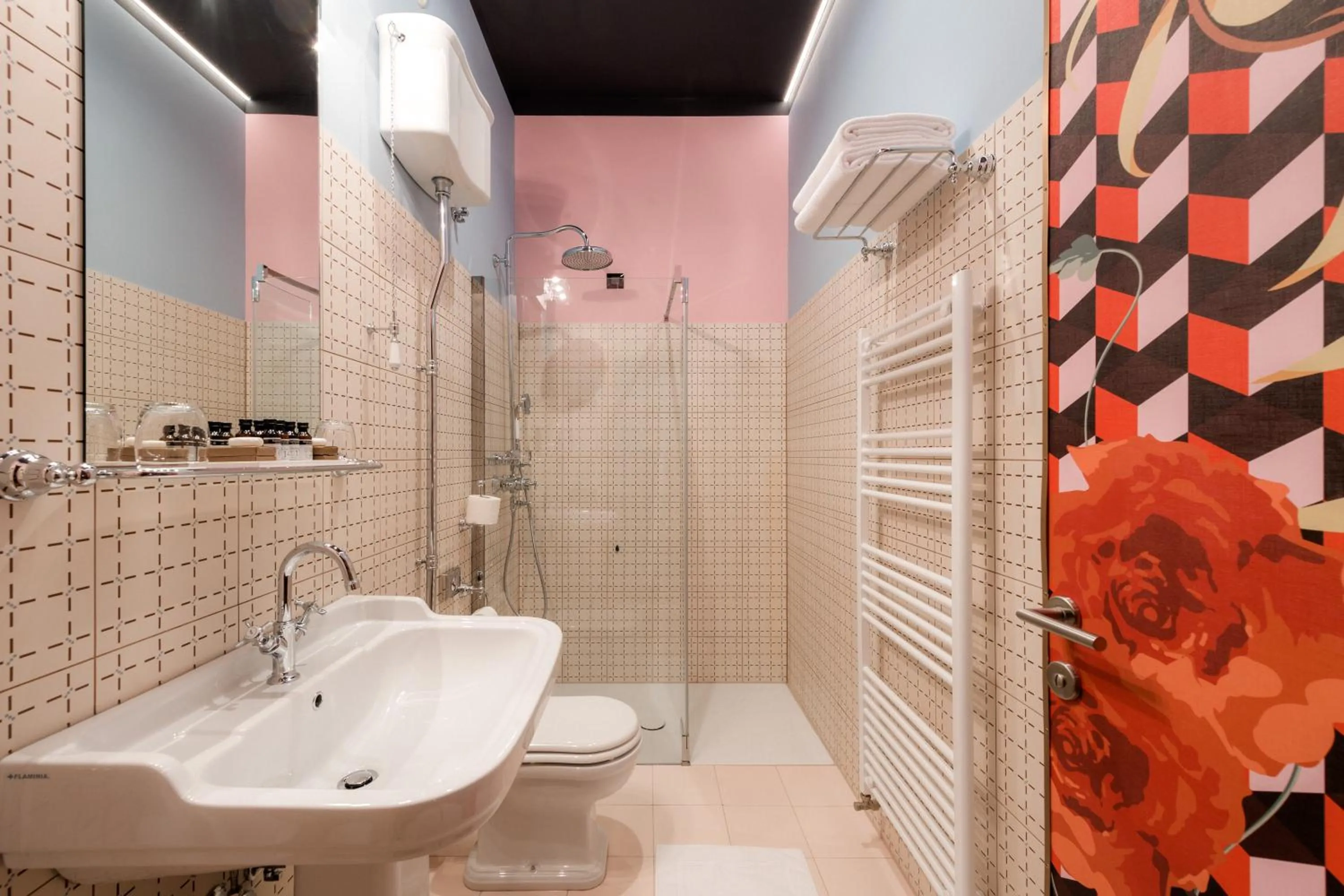 Bathroom in Winery & Design hotel ROXANICH