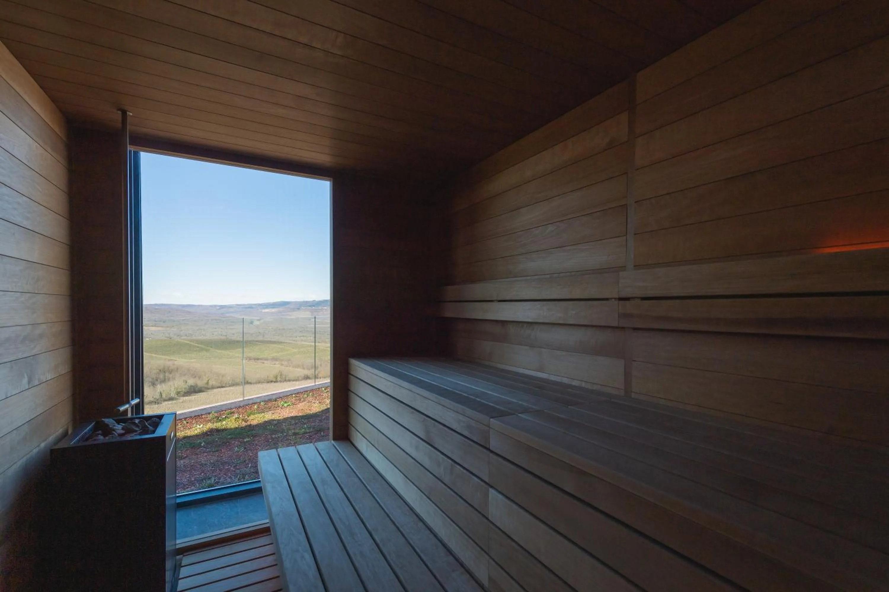 Sauna in Winery & Design hotel ROXANICH