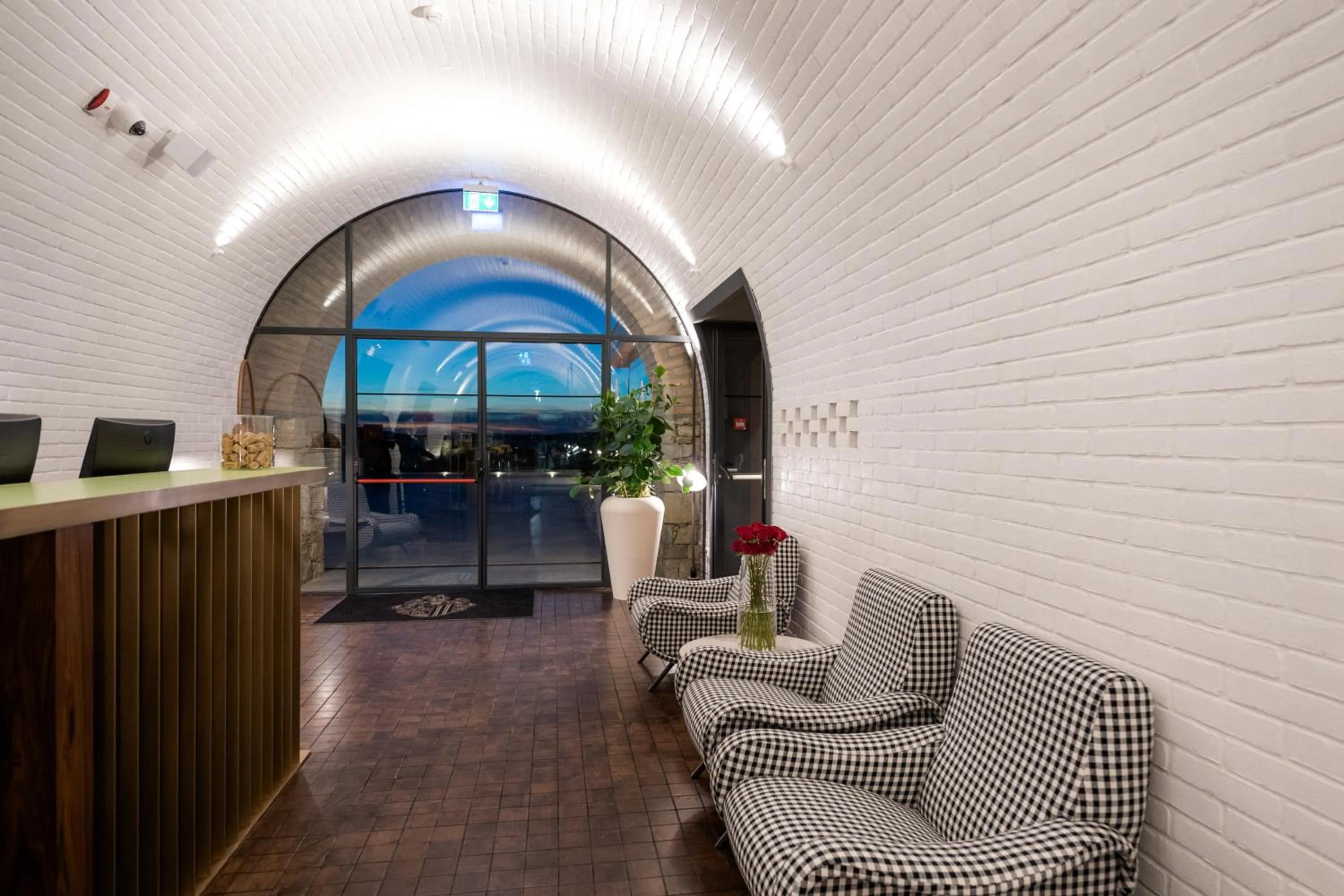 Lobby or reception in Winery & Design hotel ROXANICH