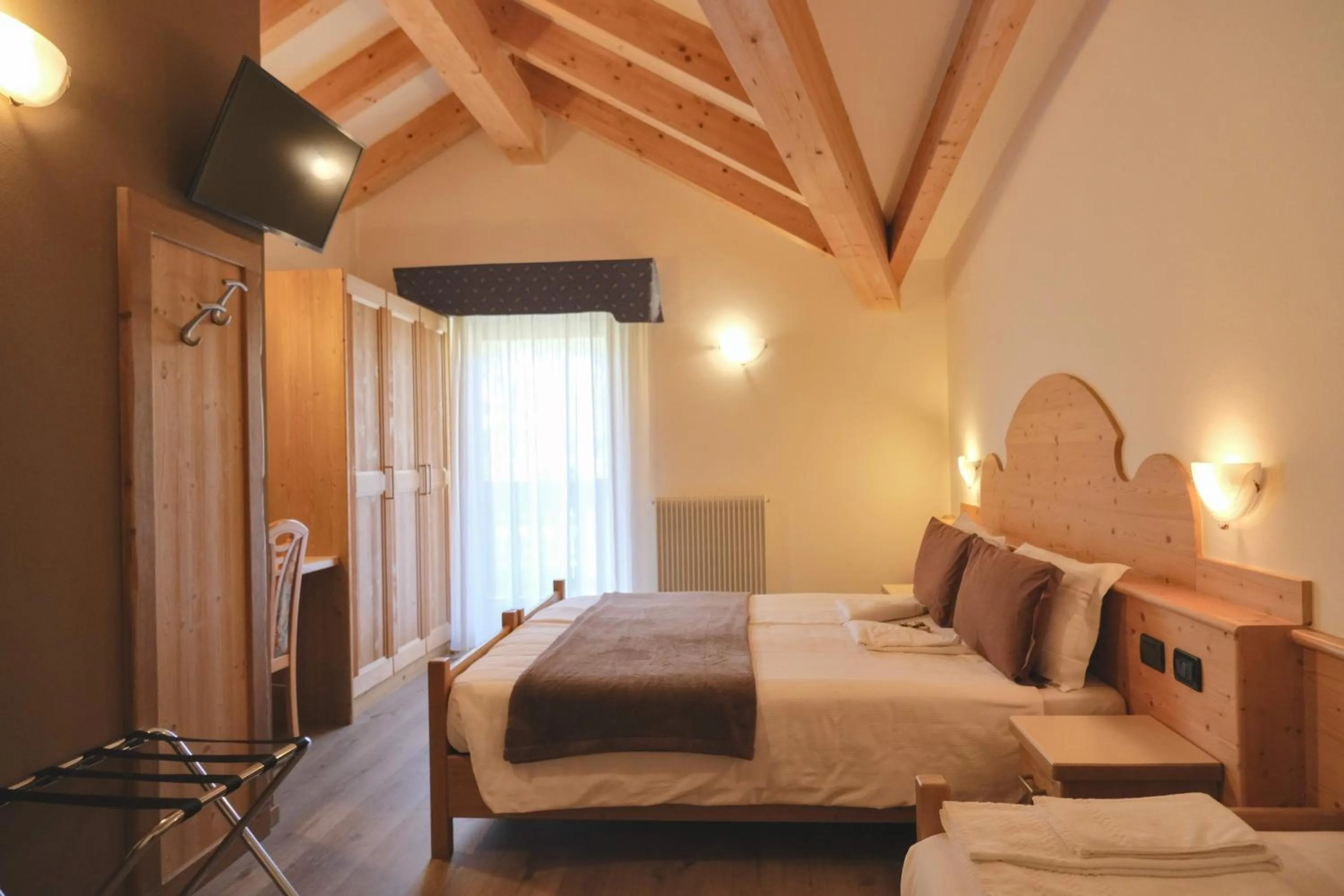 Bedroom, Bed in Hotel Valsorda