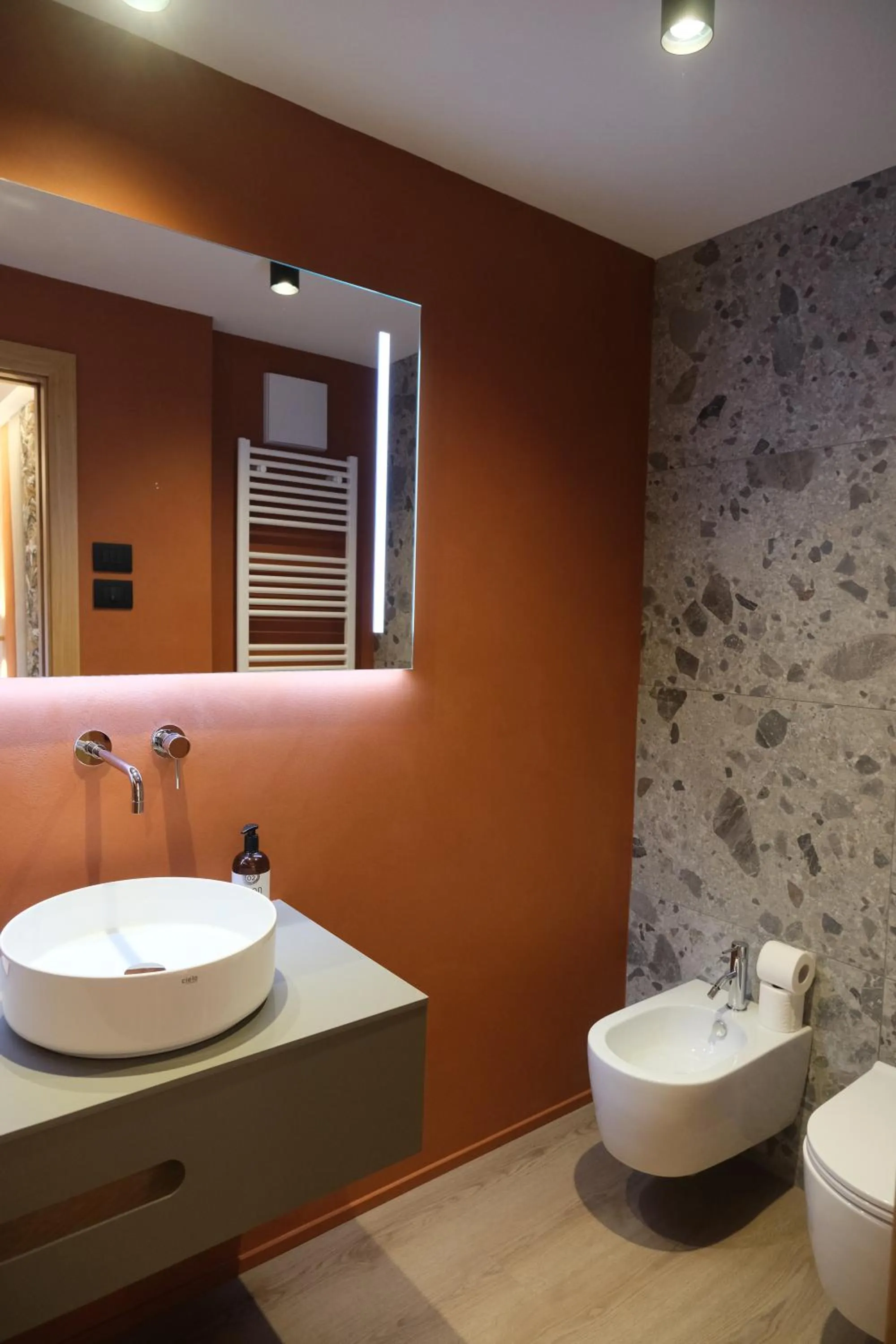 Bathroom in Hotel Valsorda