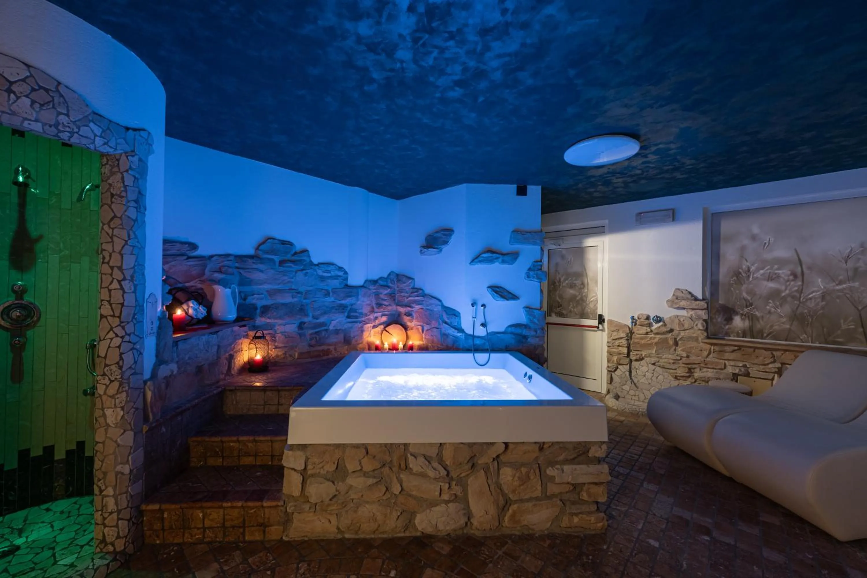 Spa and wellness centre/facilities in Flos Hotel