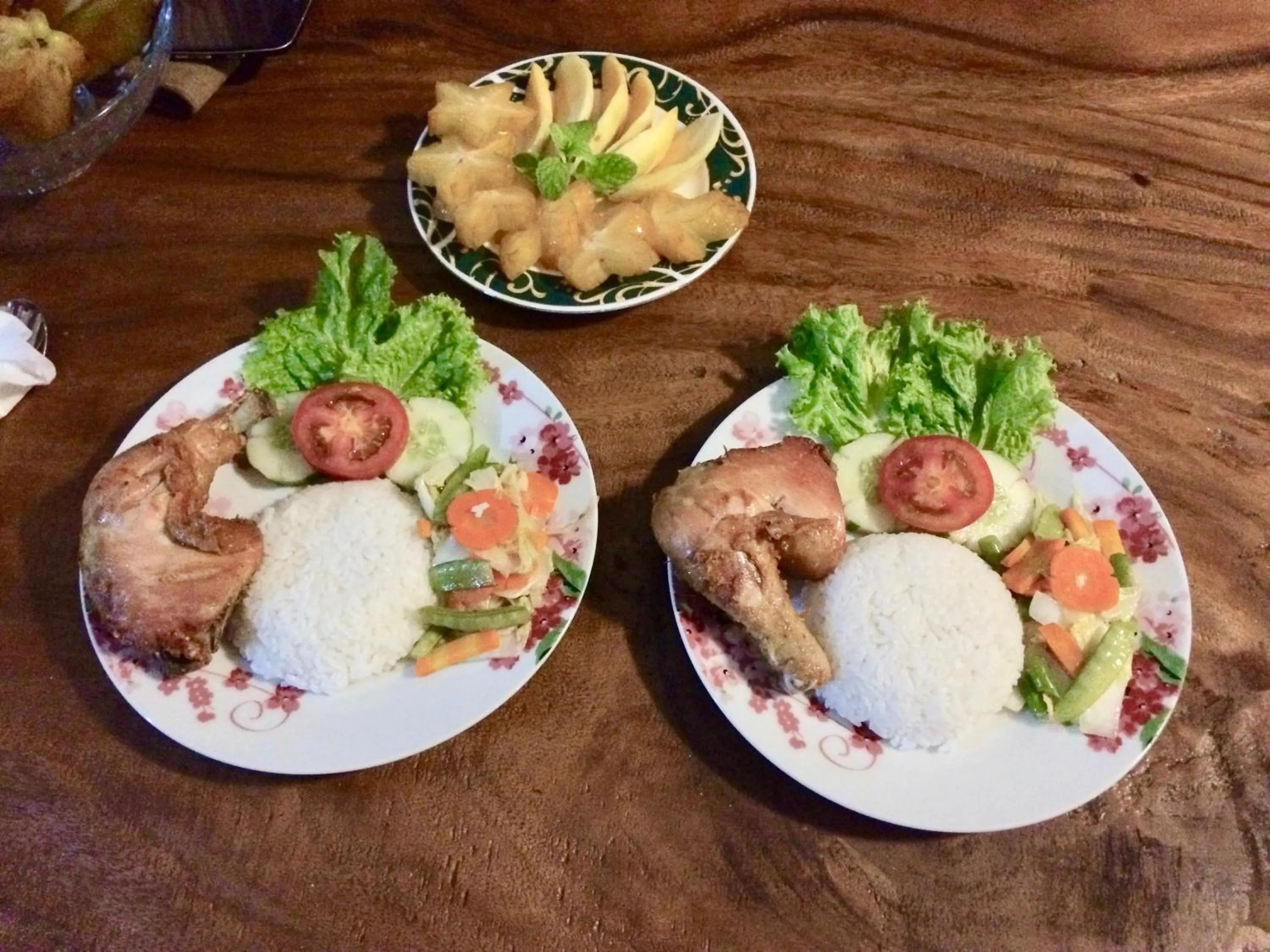 Food in Watukarung Ristu Homestay