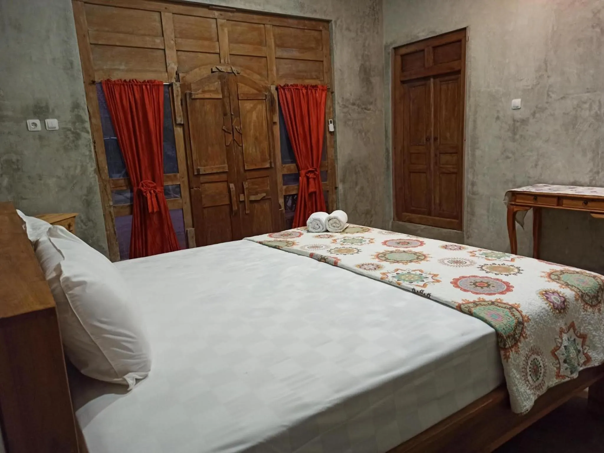 Bed in Watukarung Ristu Homestay