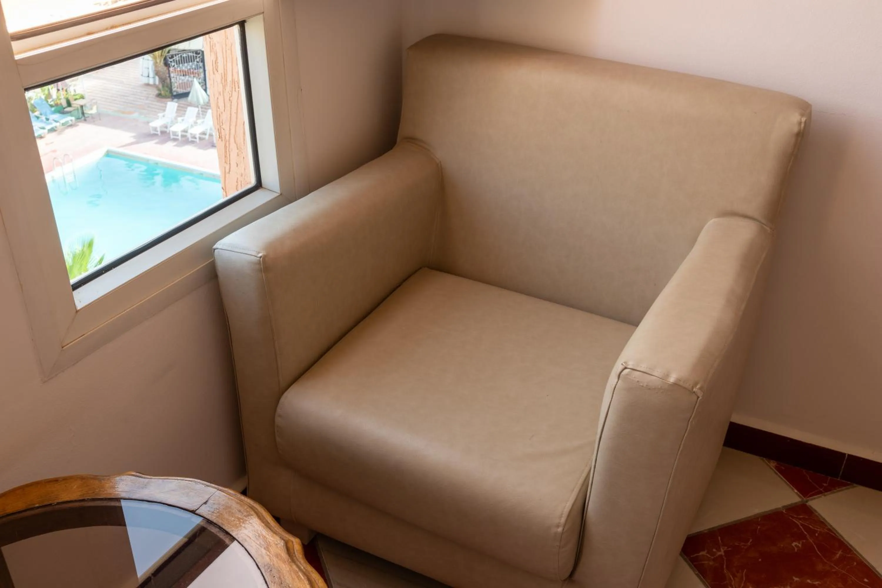 Seating area in Hotel Saint Antoine