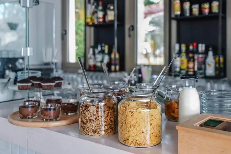 Food close-up in Minoa Apartments