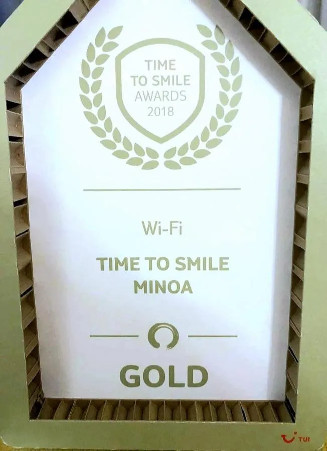 Logo/Certificate/Sign in Minoa Apartments