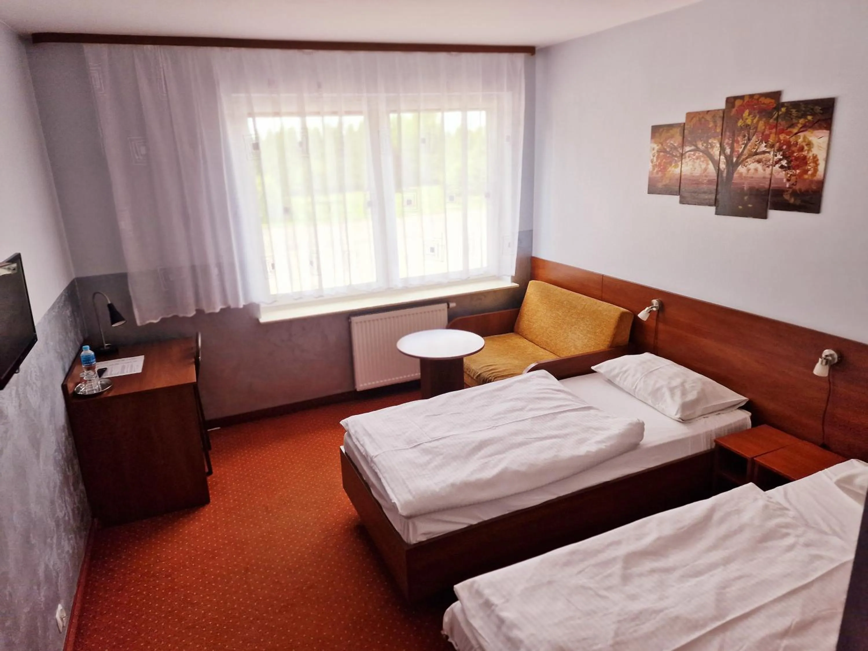 Bed in Hotel Podróżnik