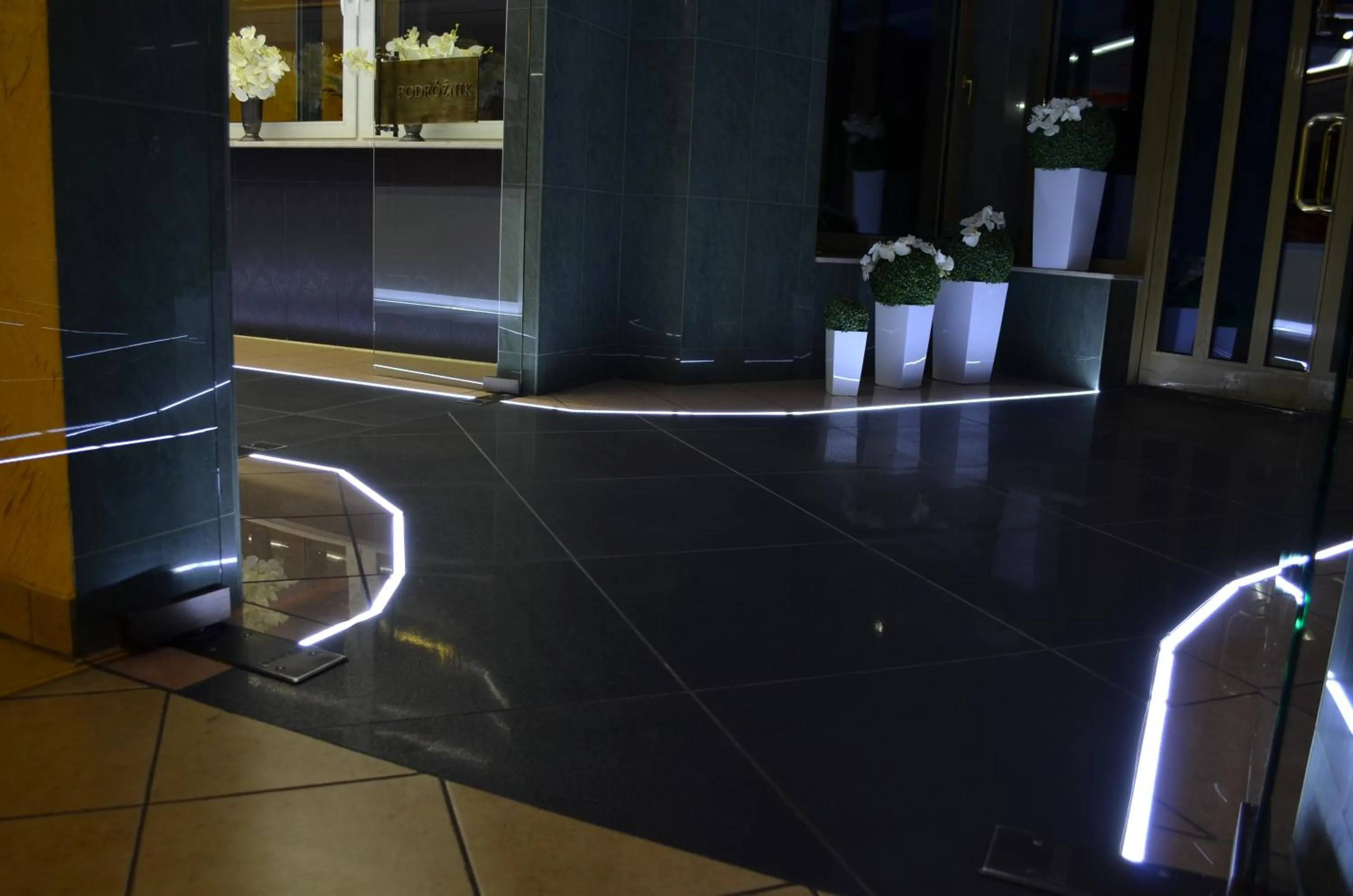 Lobby or reception in Hotel Podróżnik