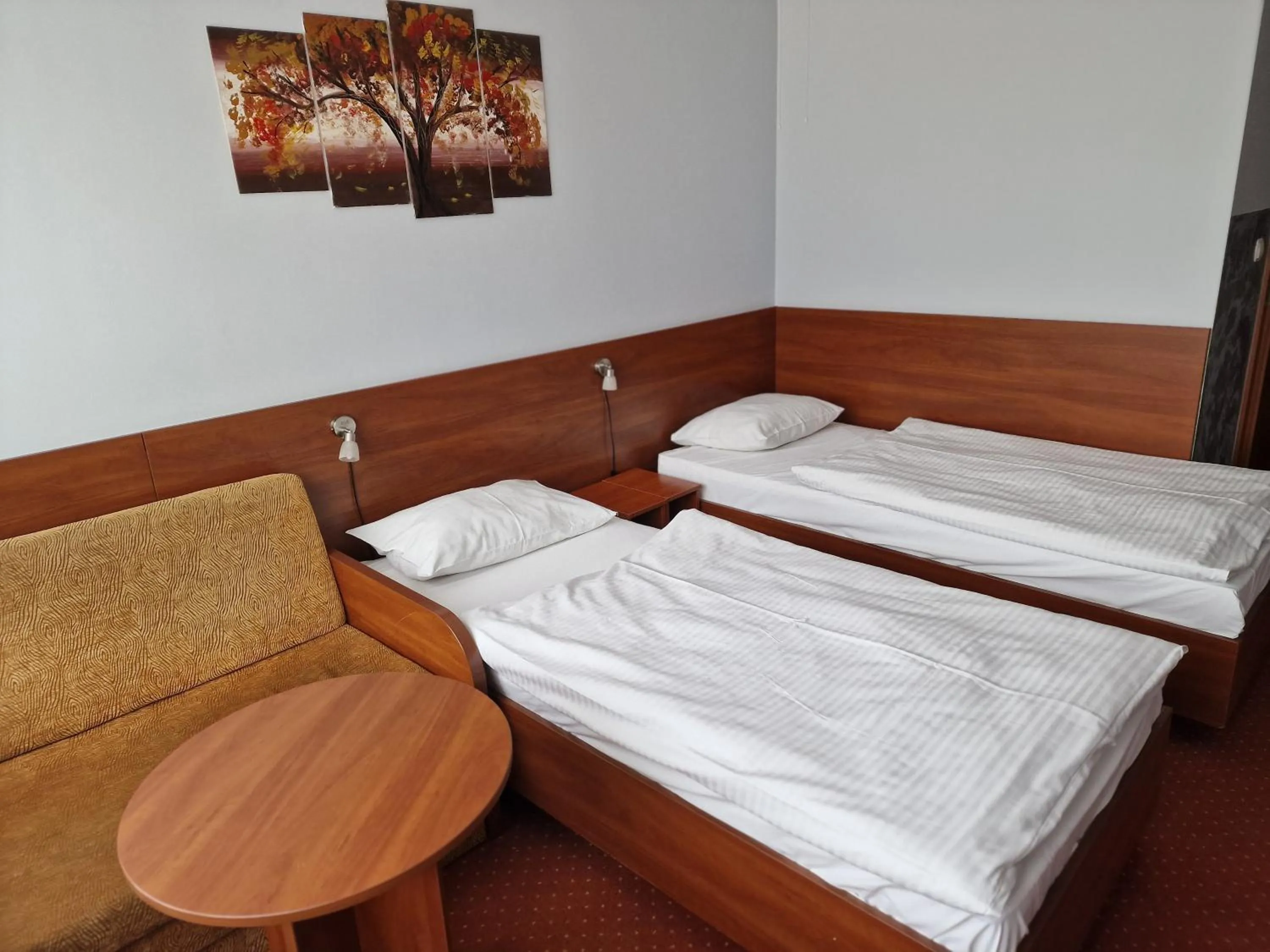 Bed in Hotel Podróżnik