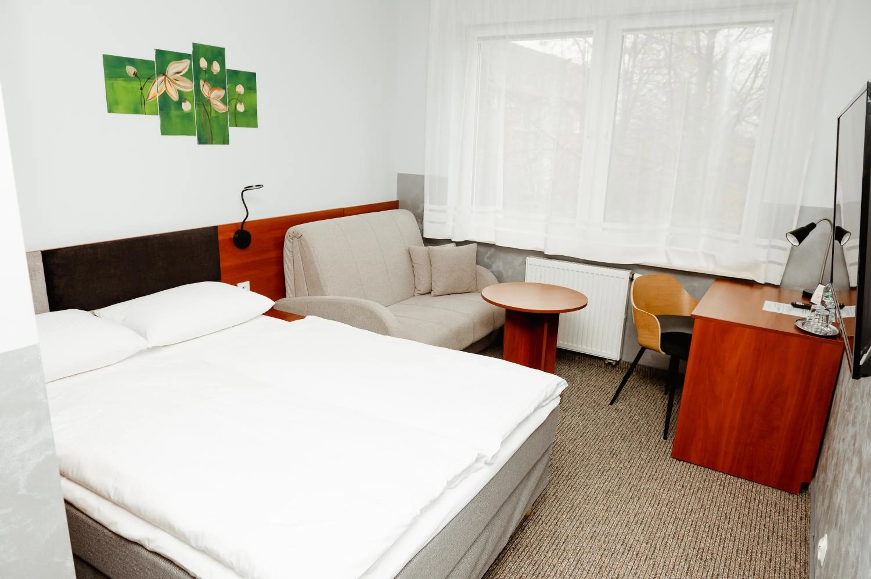 Bed in Hotel Podróżnik