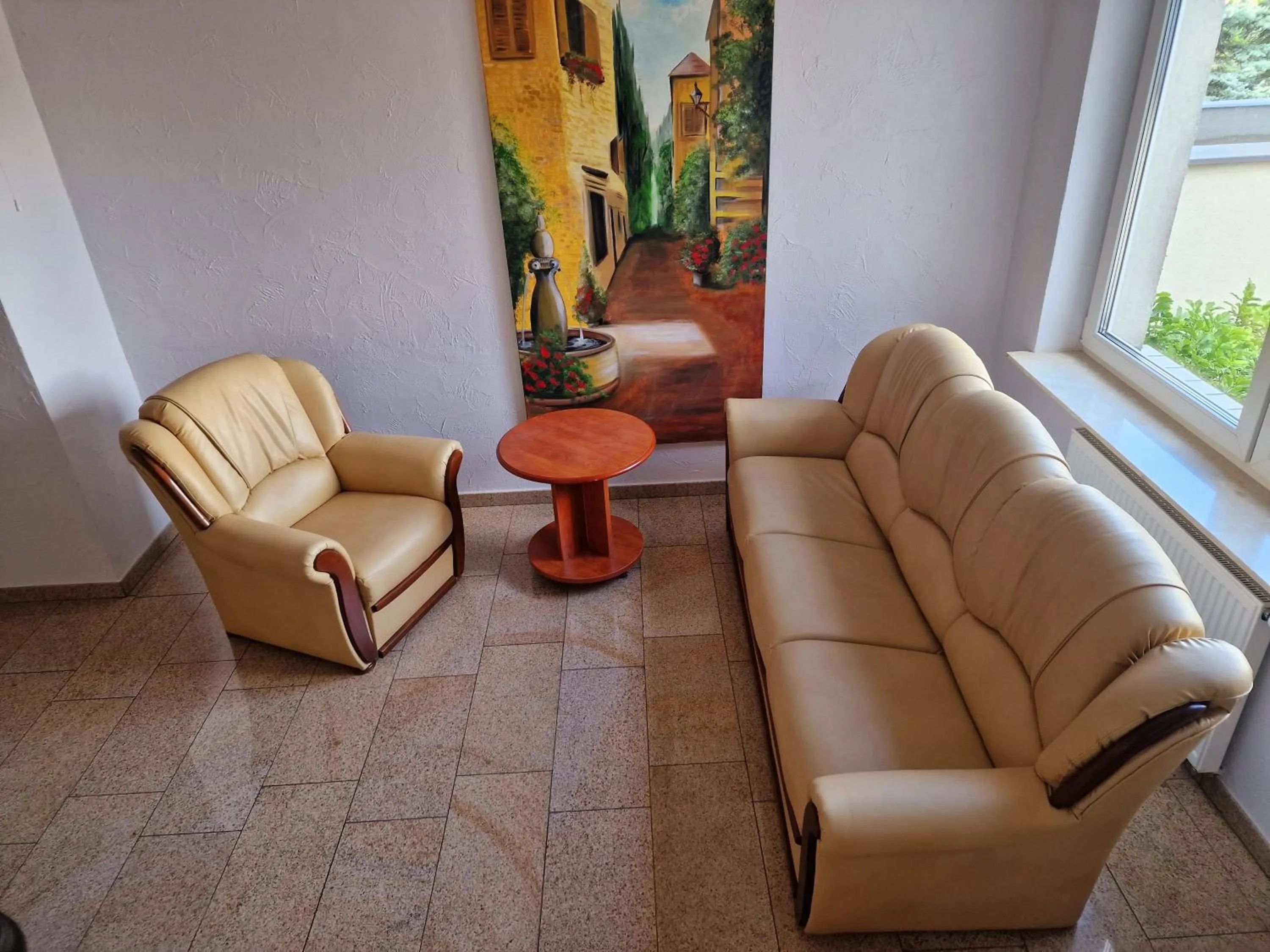 Patio in Hotel Podróżnik