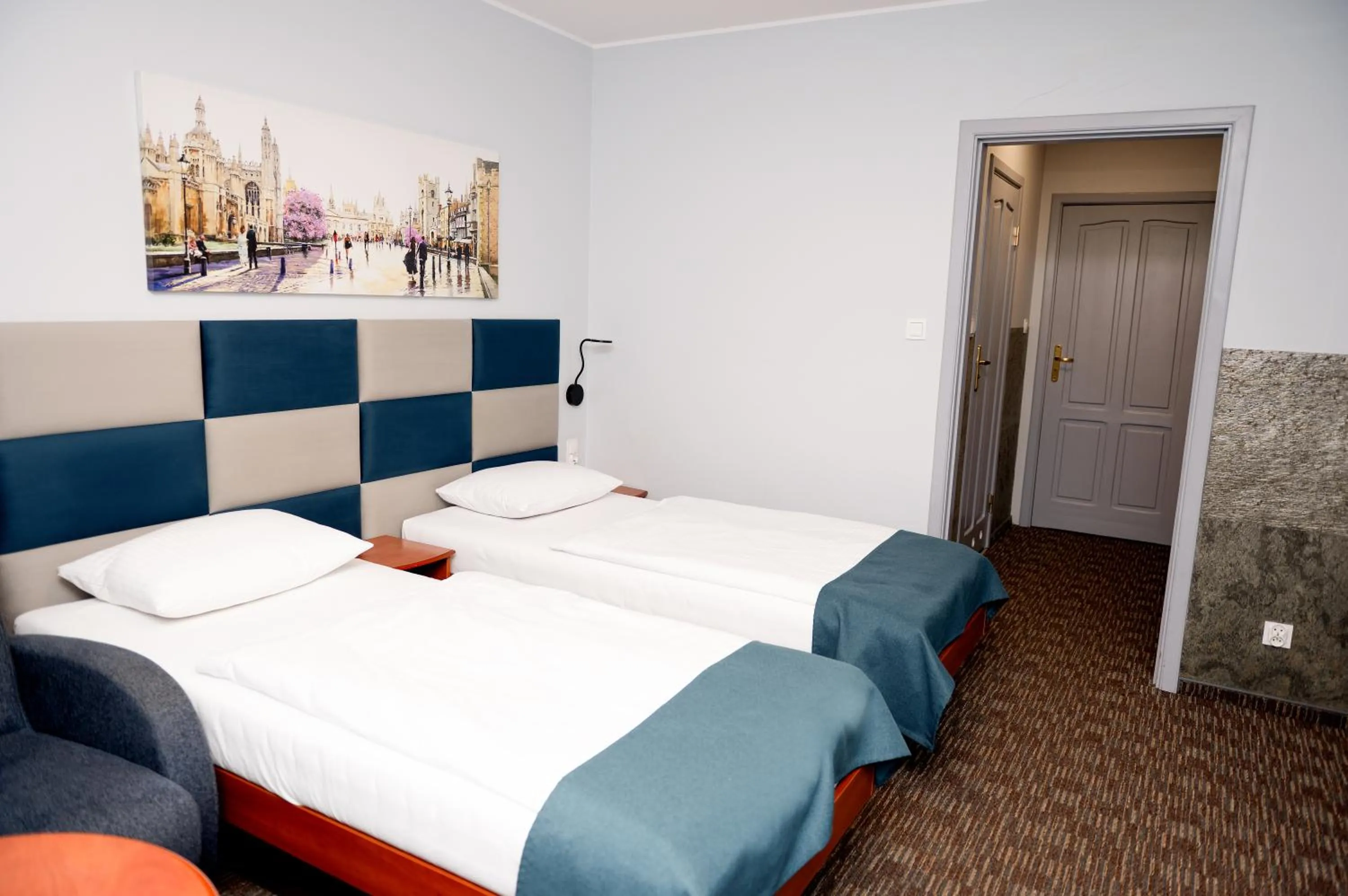 Bed in Hotel Podróżnik