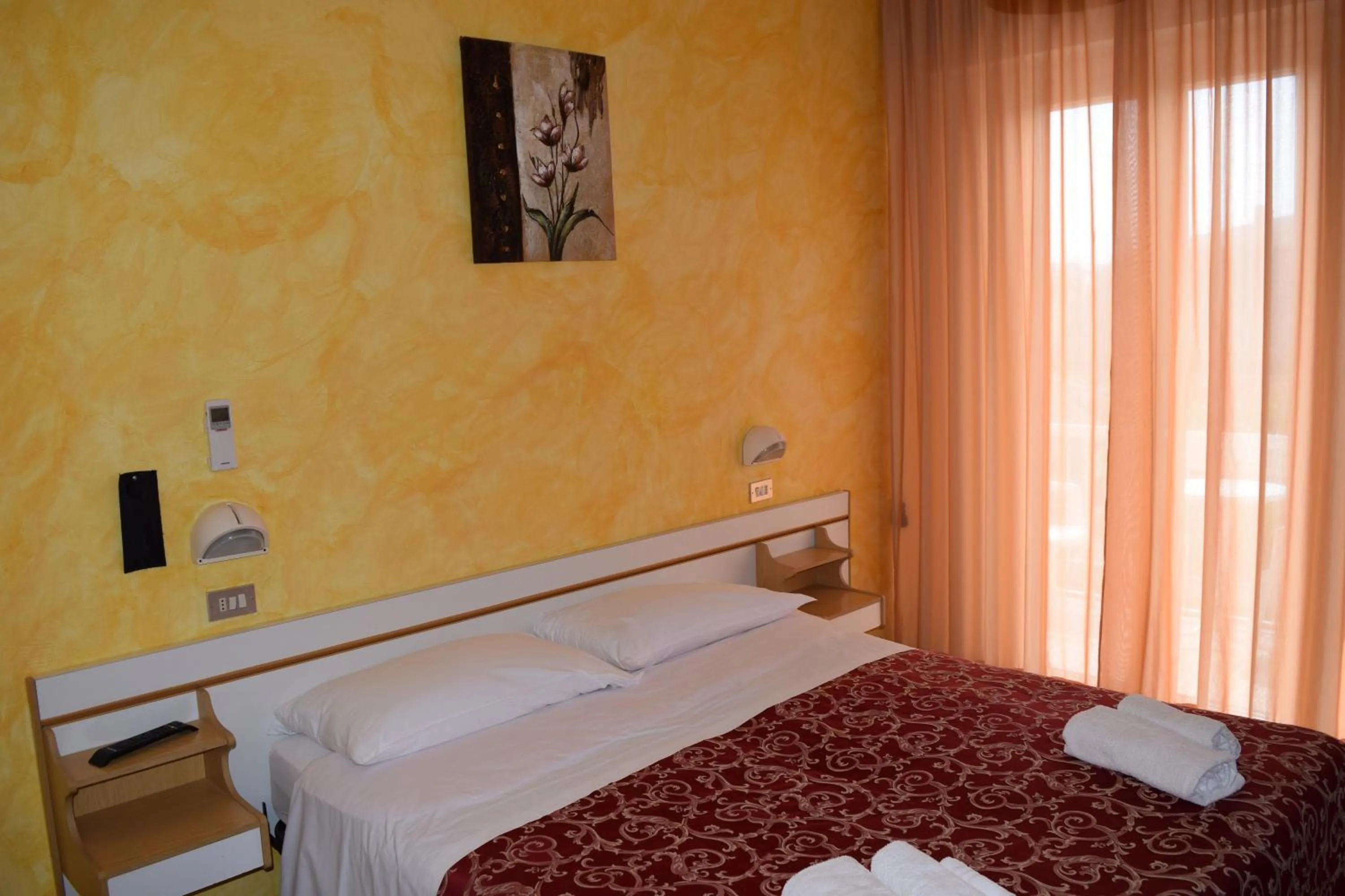 Bed in Hotel Ottavia