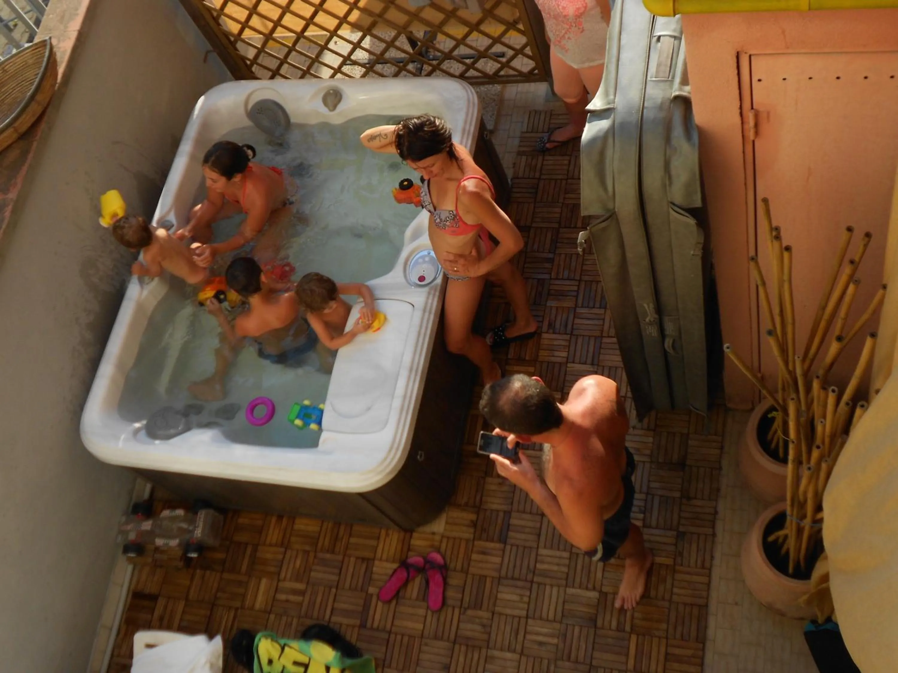 Hot Tub in Hotel Ottavia