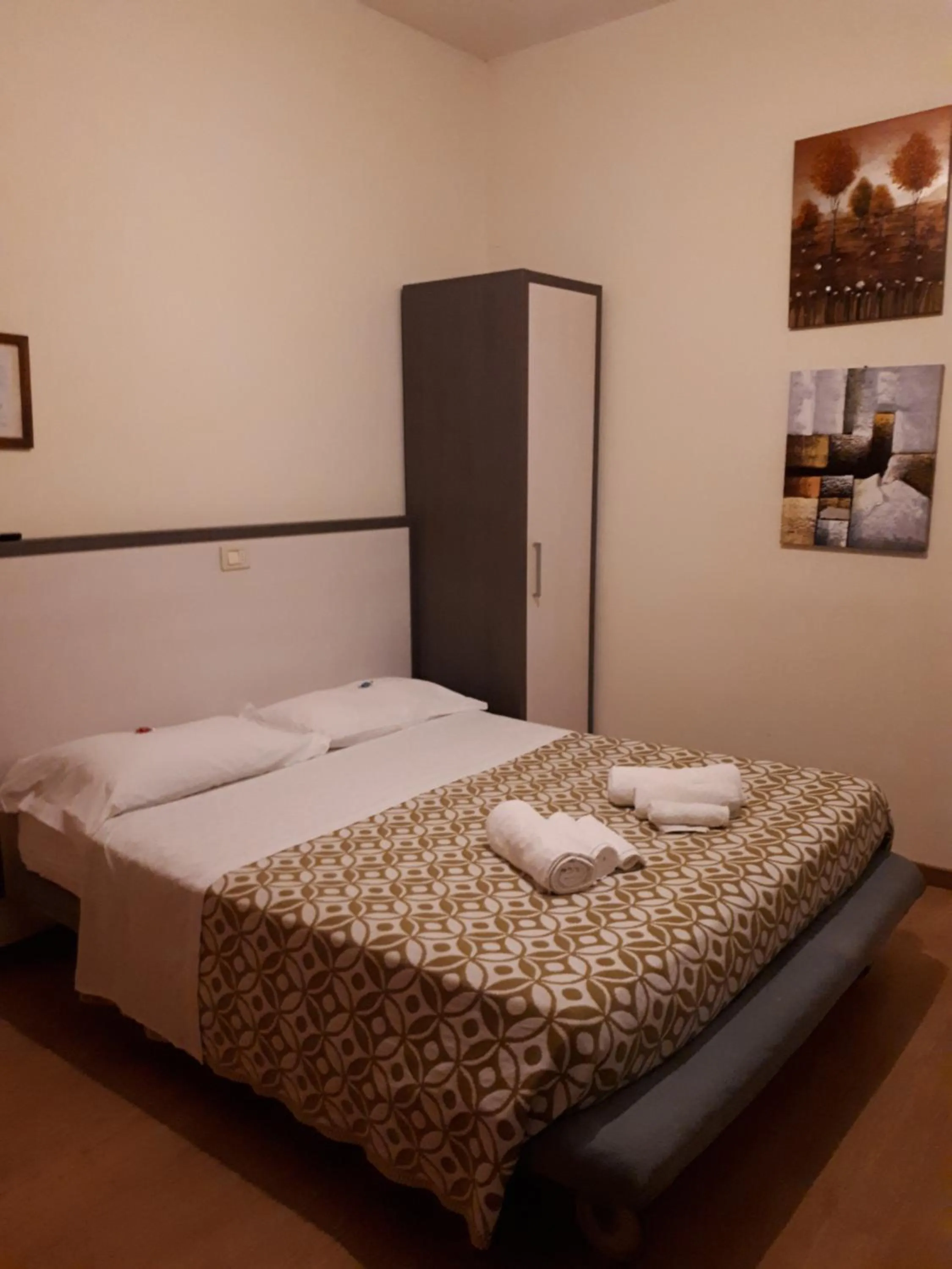 Bed in Hotel Ottavia