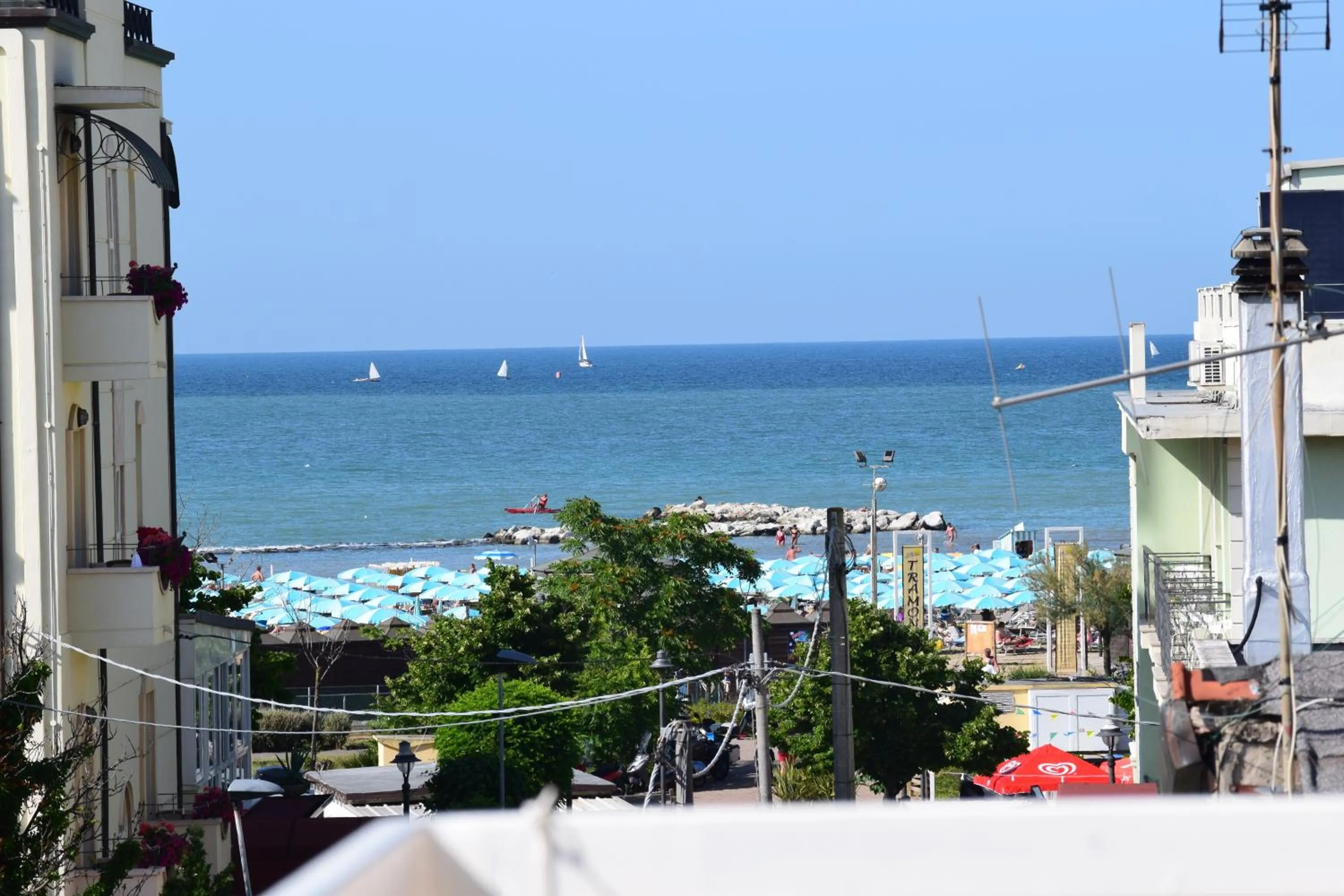 Balcony/Terrace in Hotel Ottavia