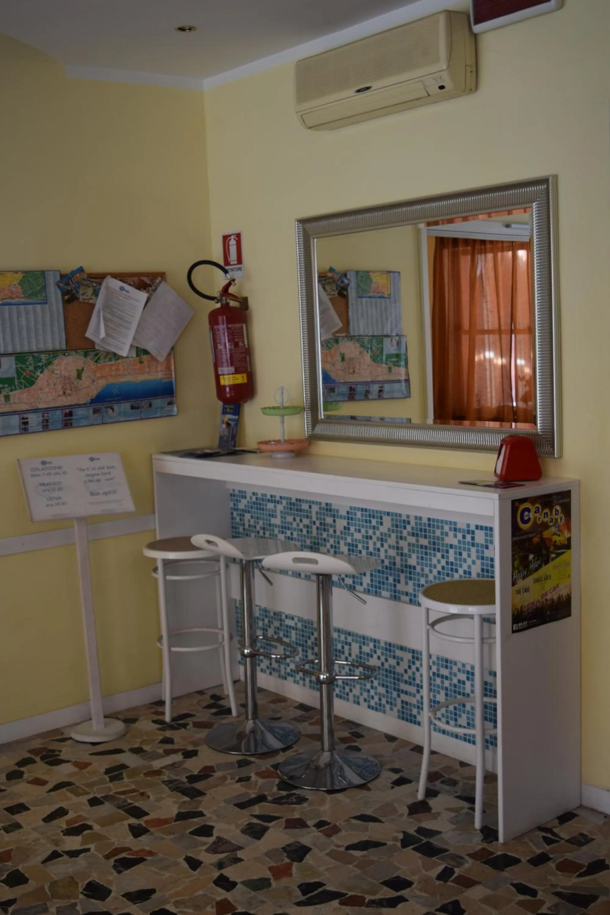 Decorative detail in Hotel Ottavia