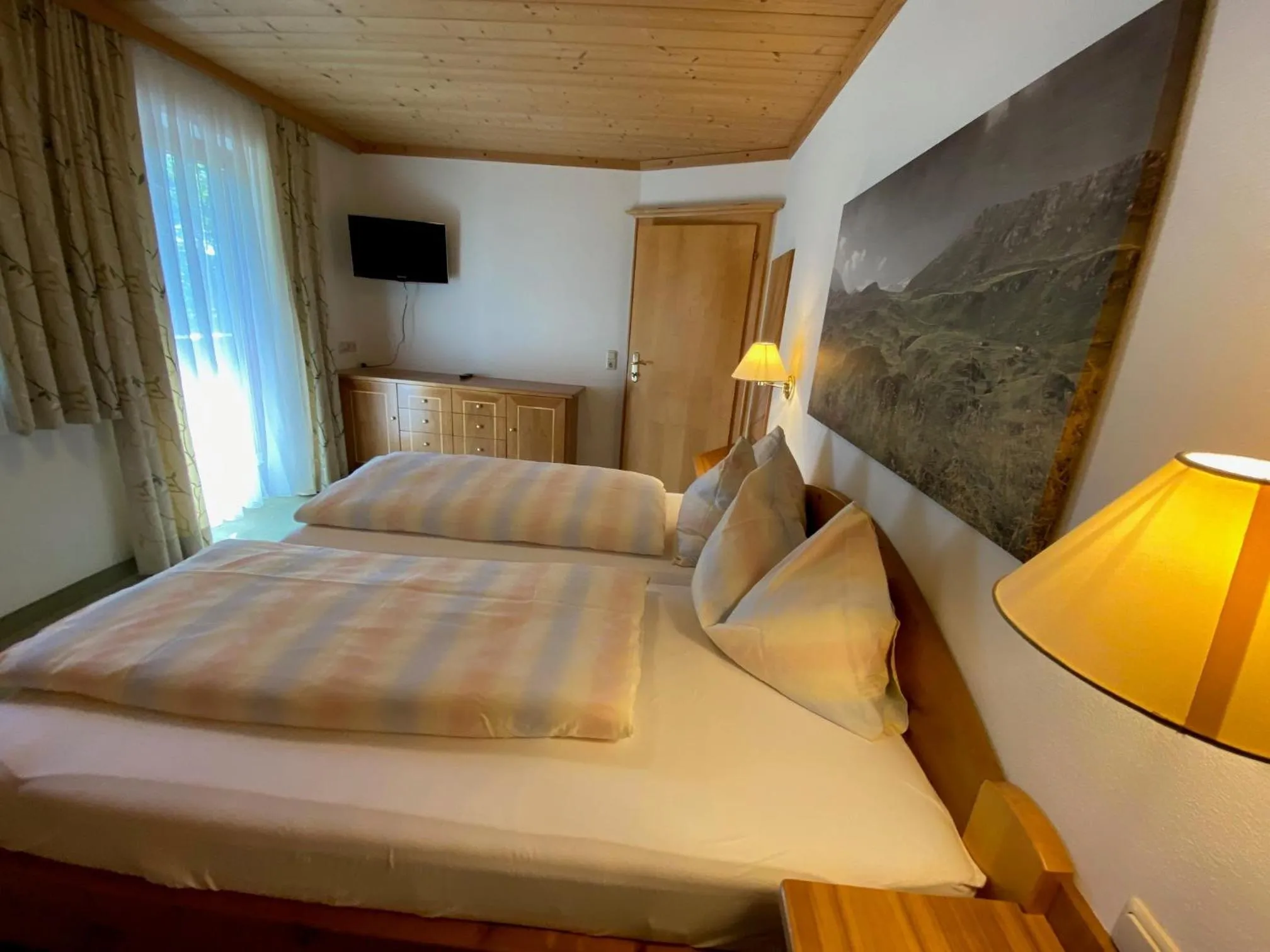 Bedroom, Bed in Pension Gabi