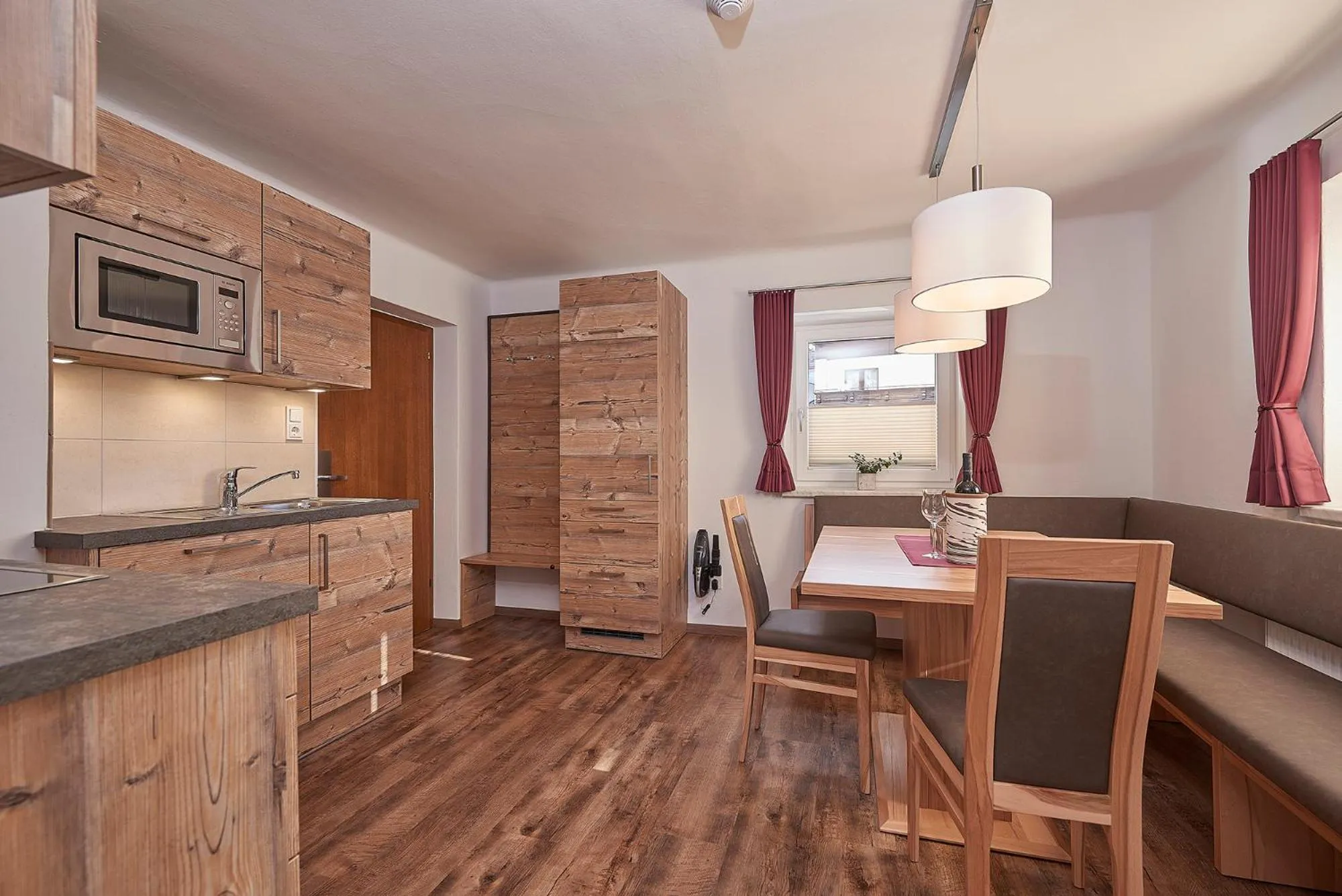 Kitchen or kitchenette in Pension Gabi