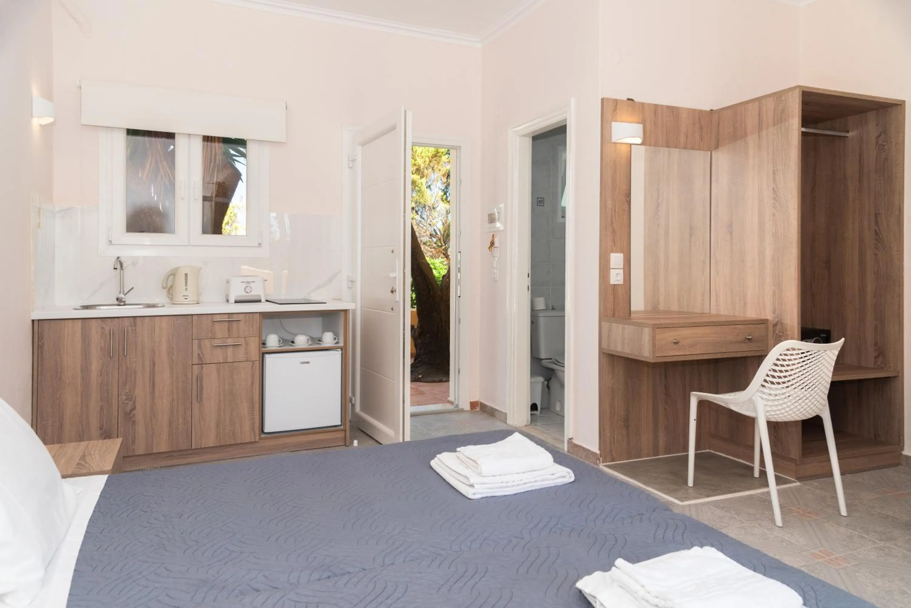 Bed in Trabukos Beach Complex