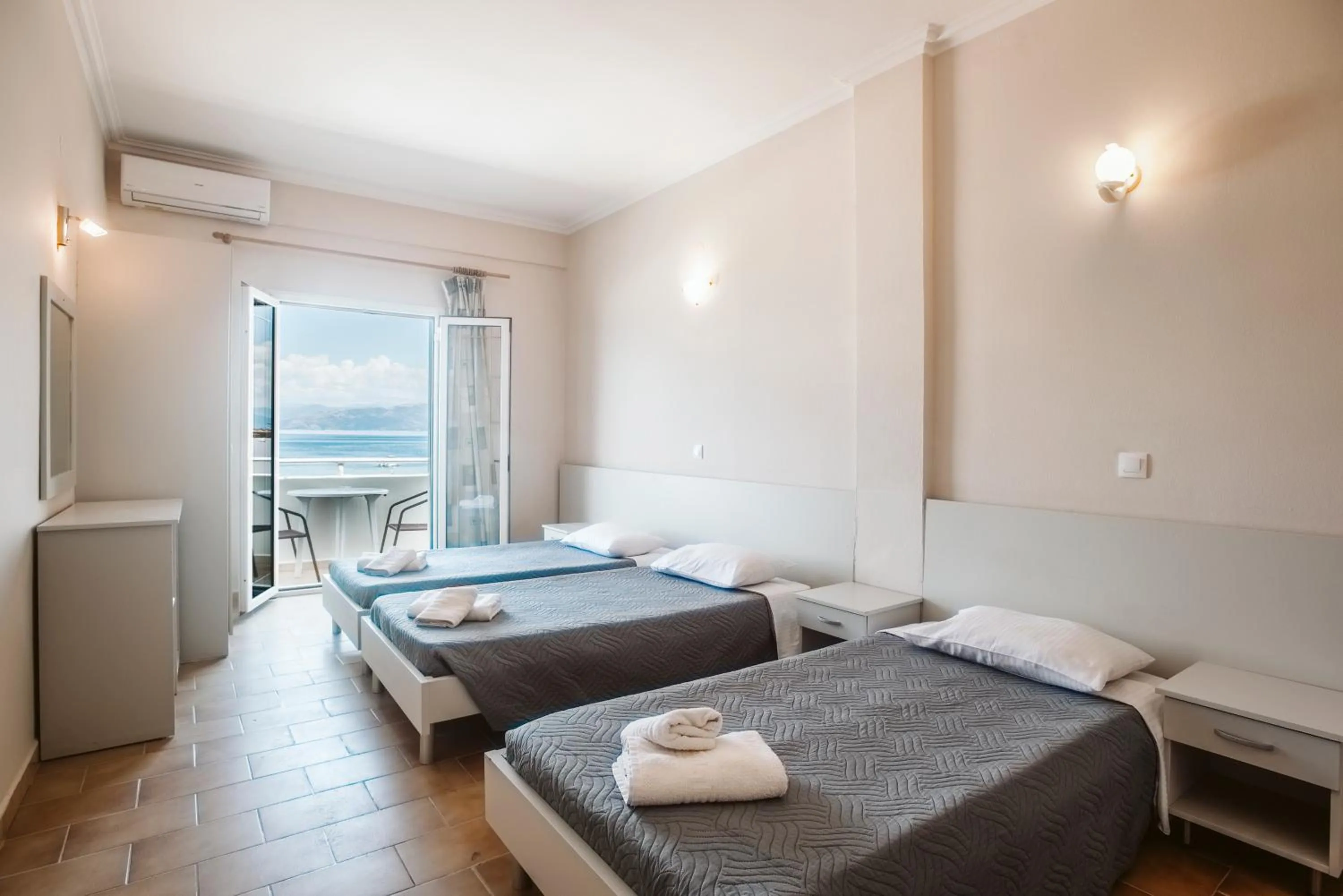 Bed in Trabukos Beach Complex