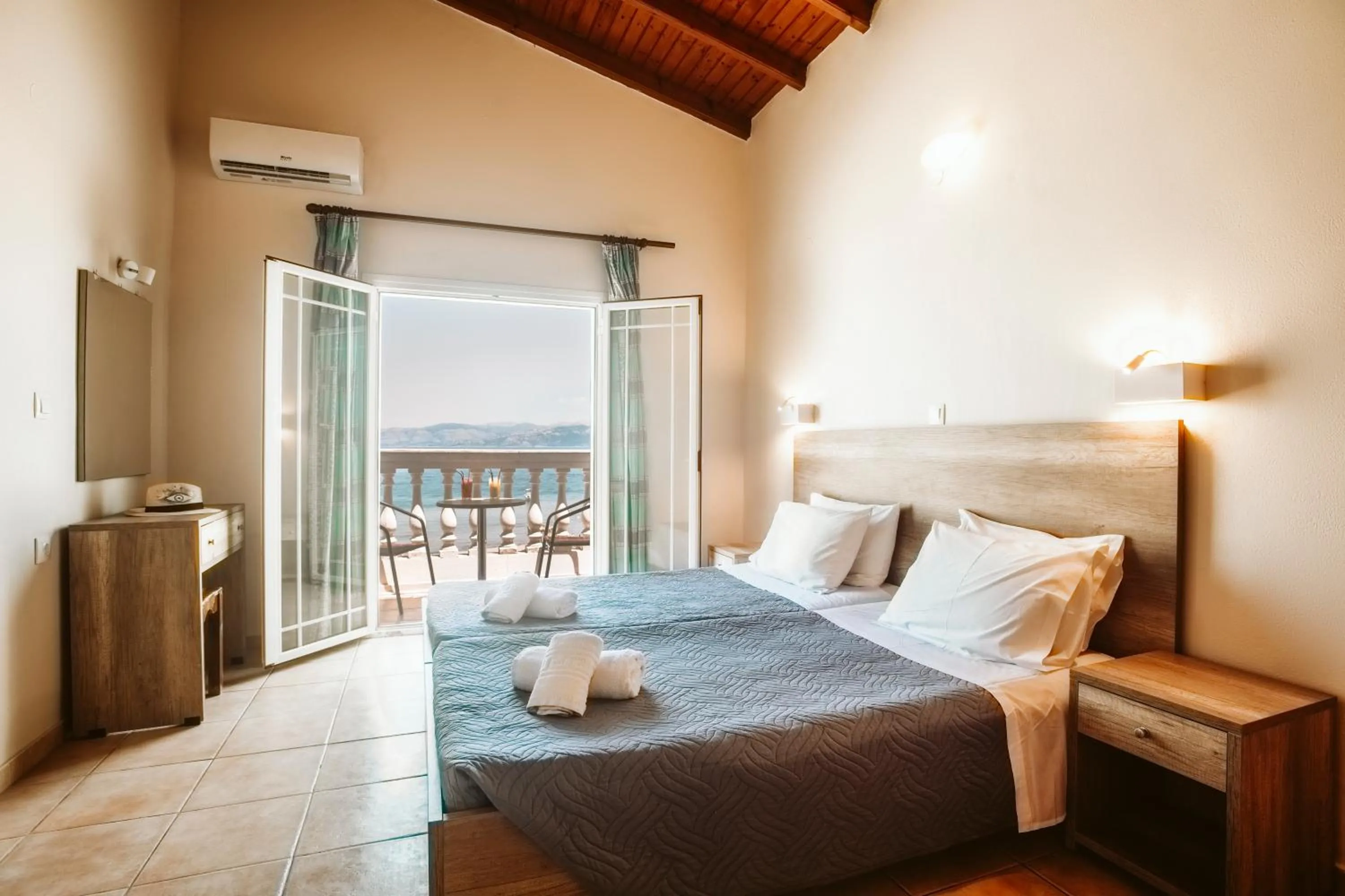 Bedroom, Bed in Trabukos Beach Complex