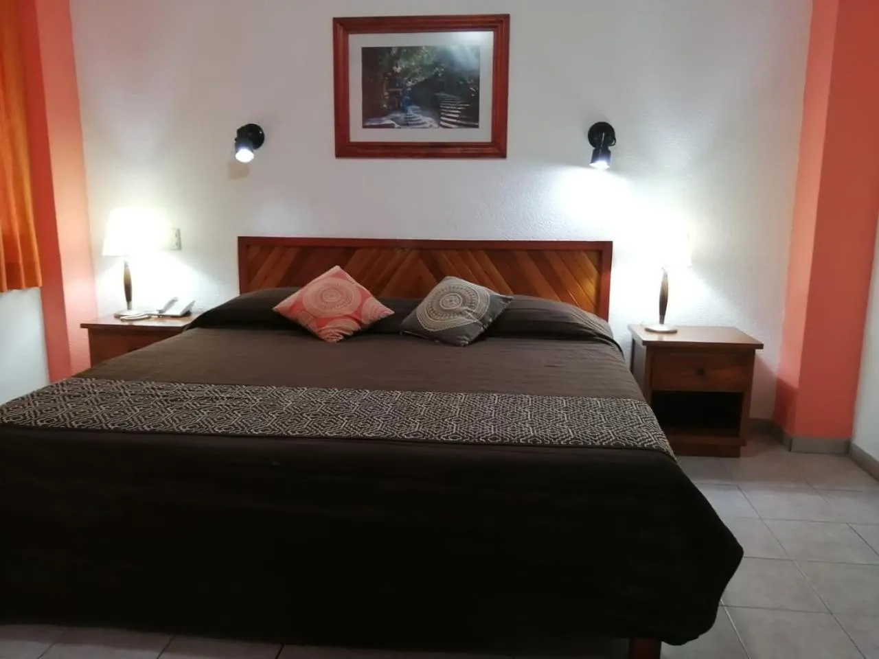 Swimming pool, Bed in Quinta Mar