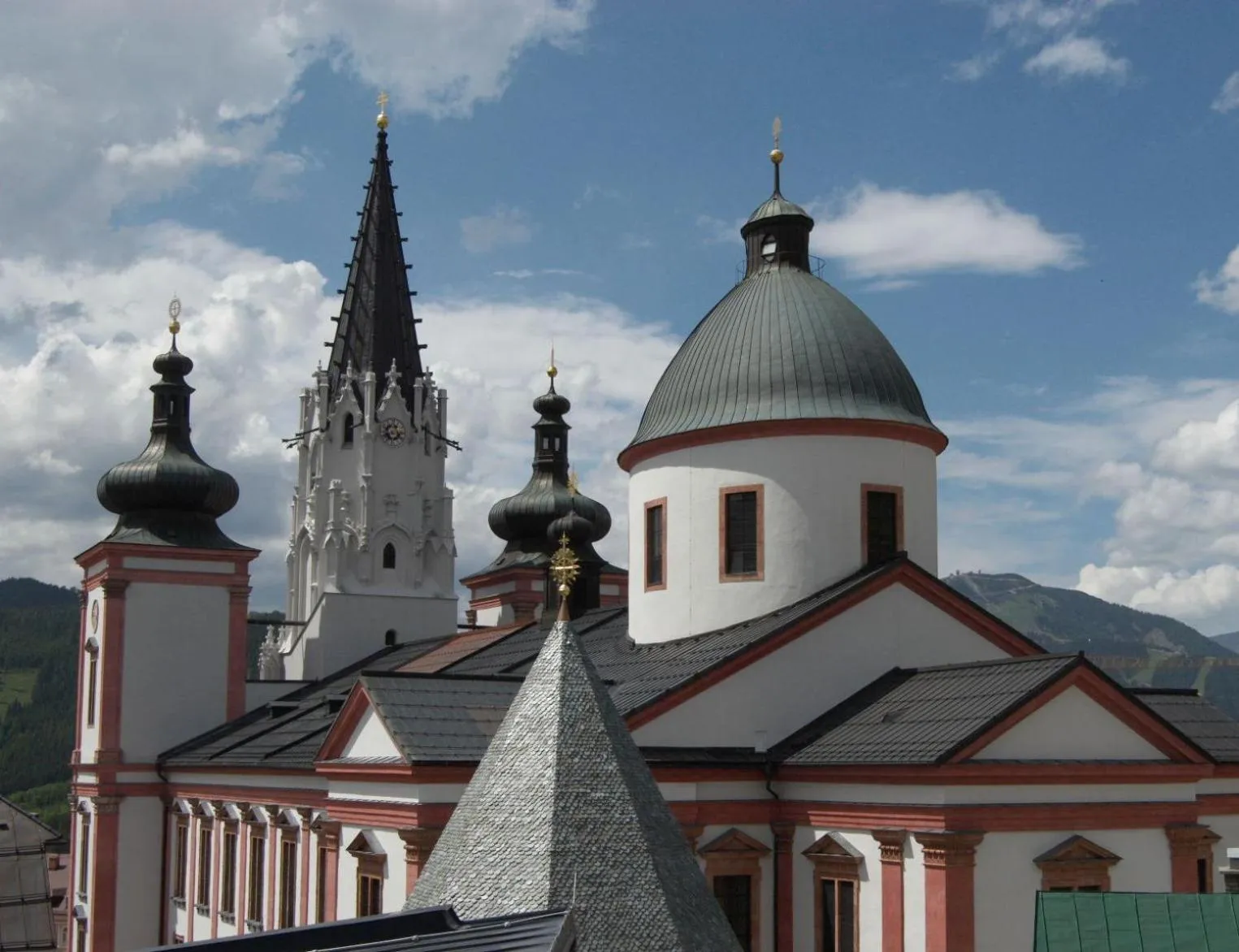 View (from property/room) in Hotel zum Kirchenwirt Mariazell