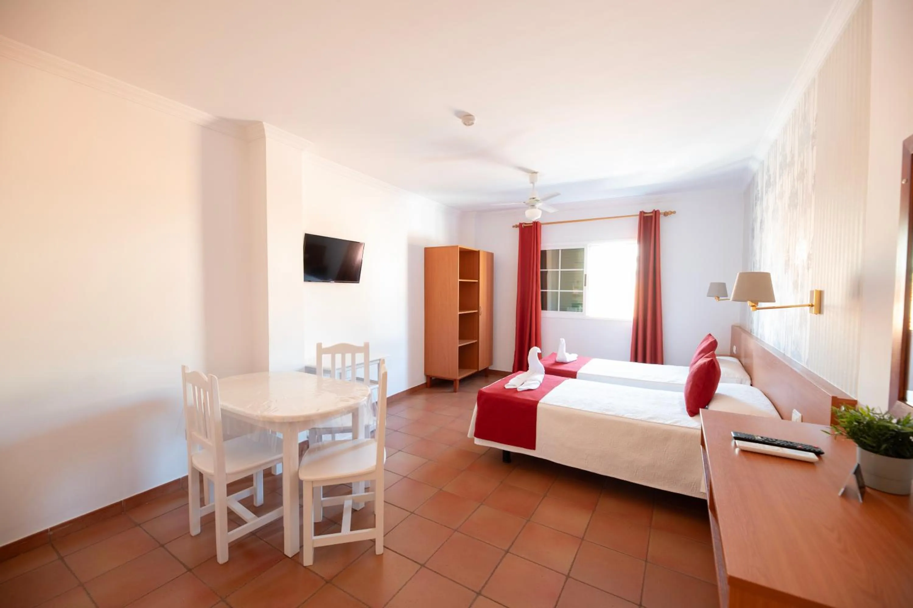 Bed in Hotel Apartamentos Villa Gomera