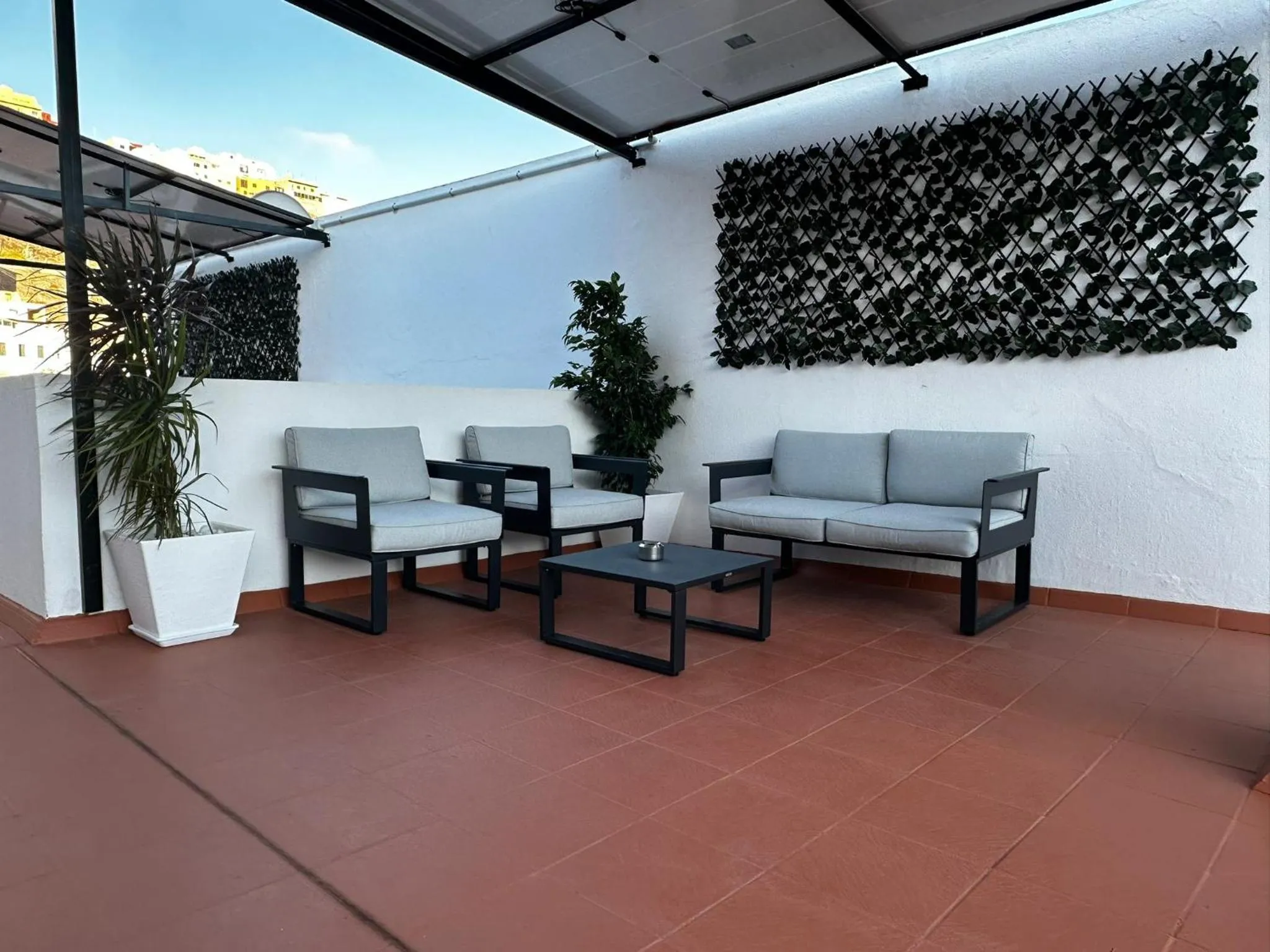 Solarium in Hotel Apartamentos Villa Gomera