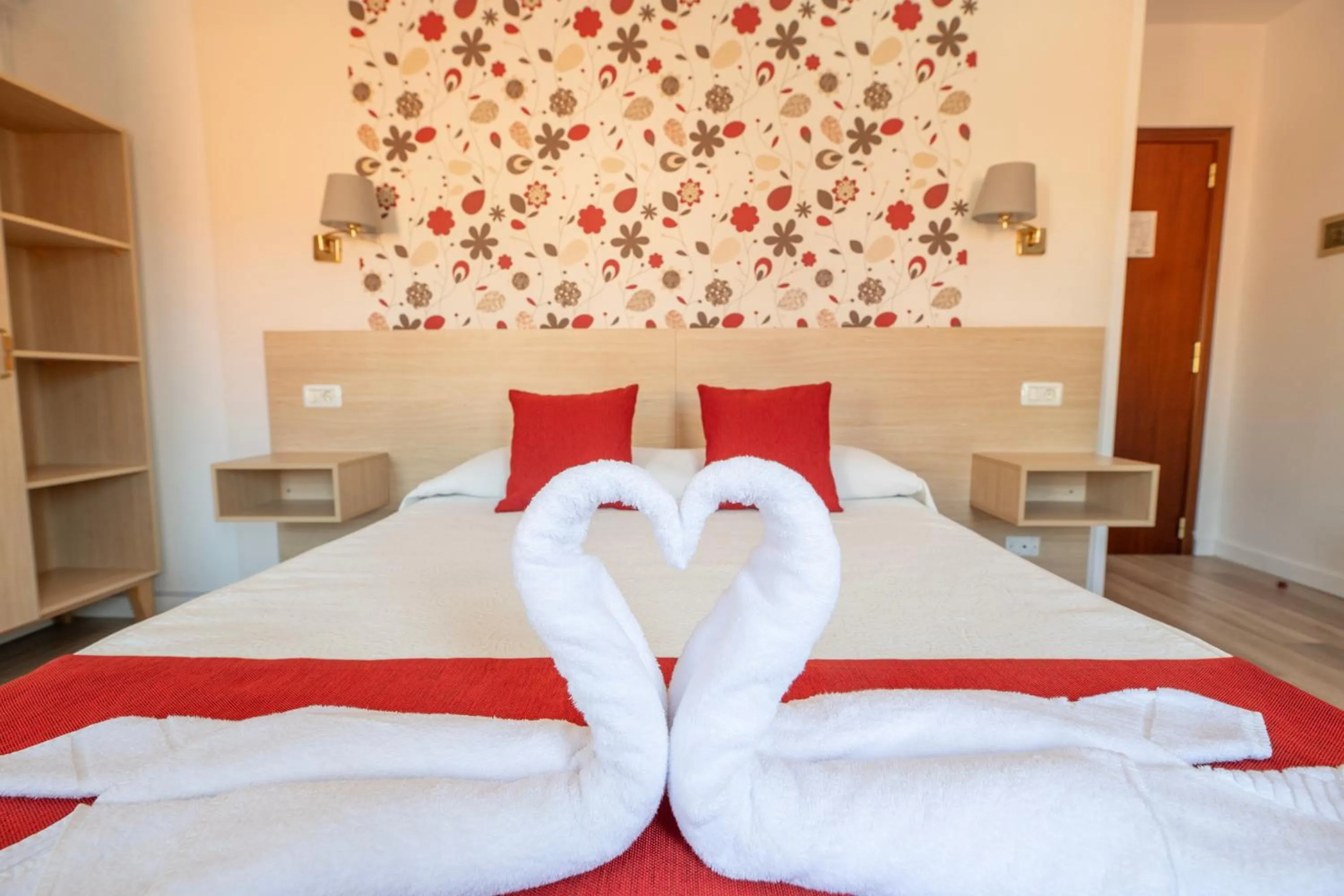 Bed in Hotel Apartamentos Villa Gomera