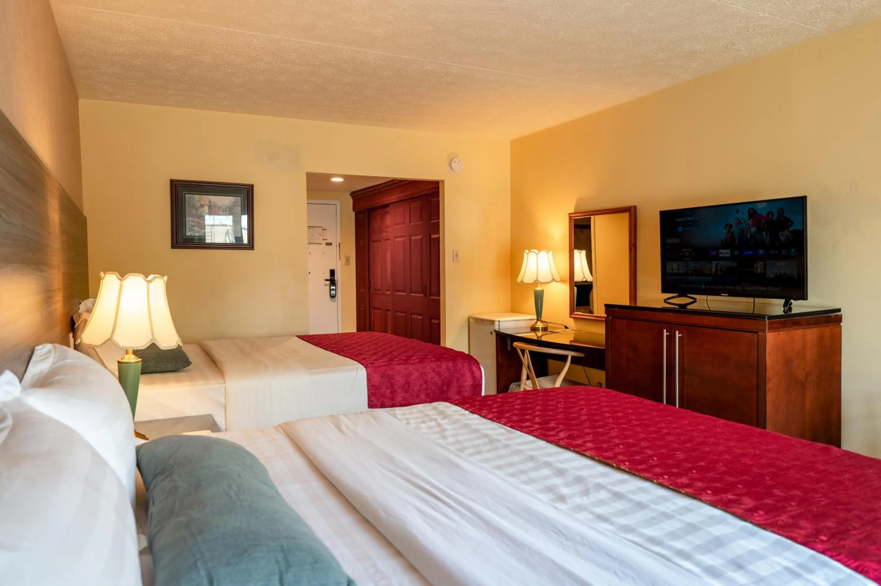 Bed in Hotel Cowansville