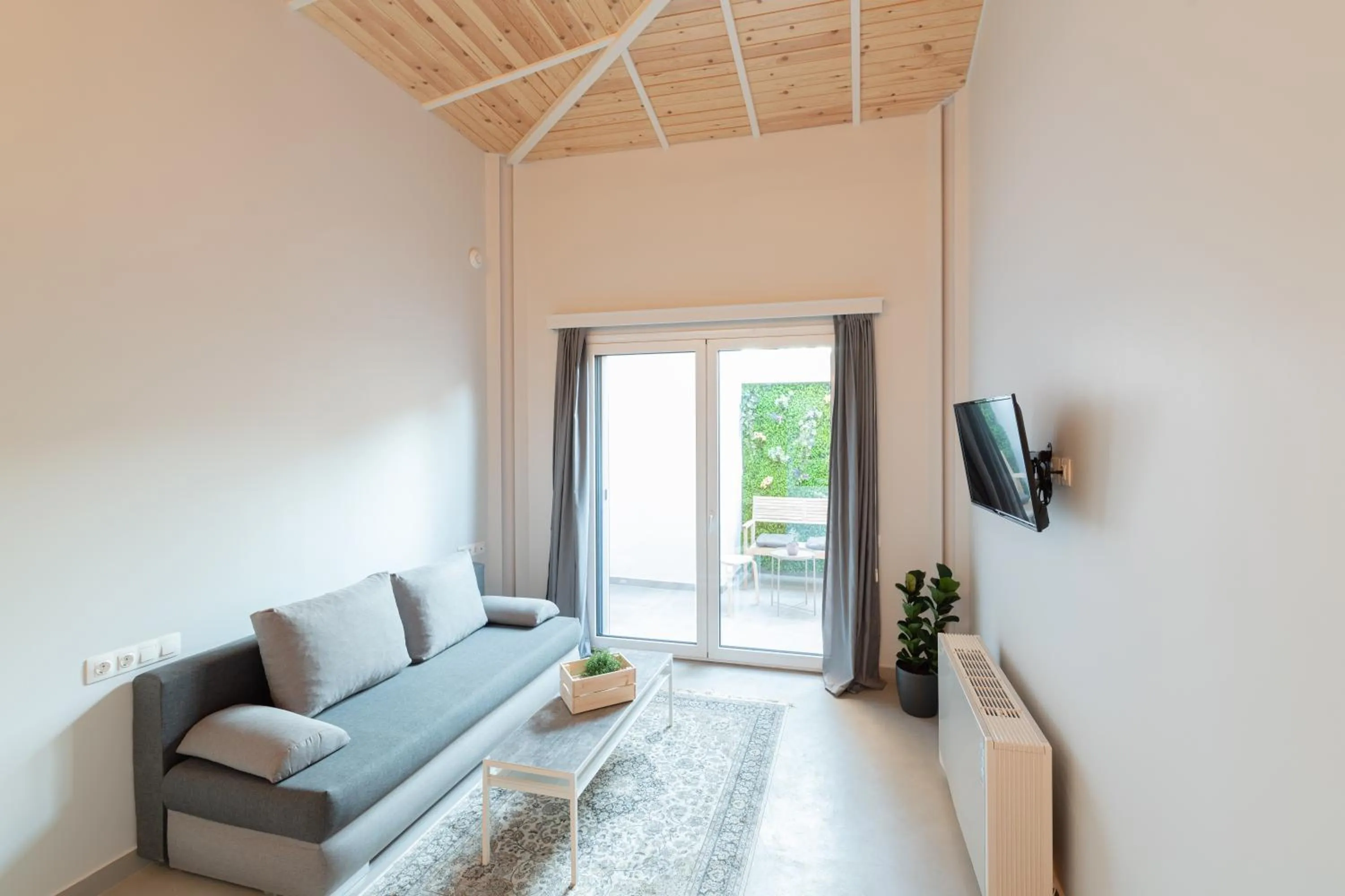 Living room in Ether Loft Suites