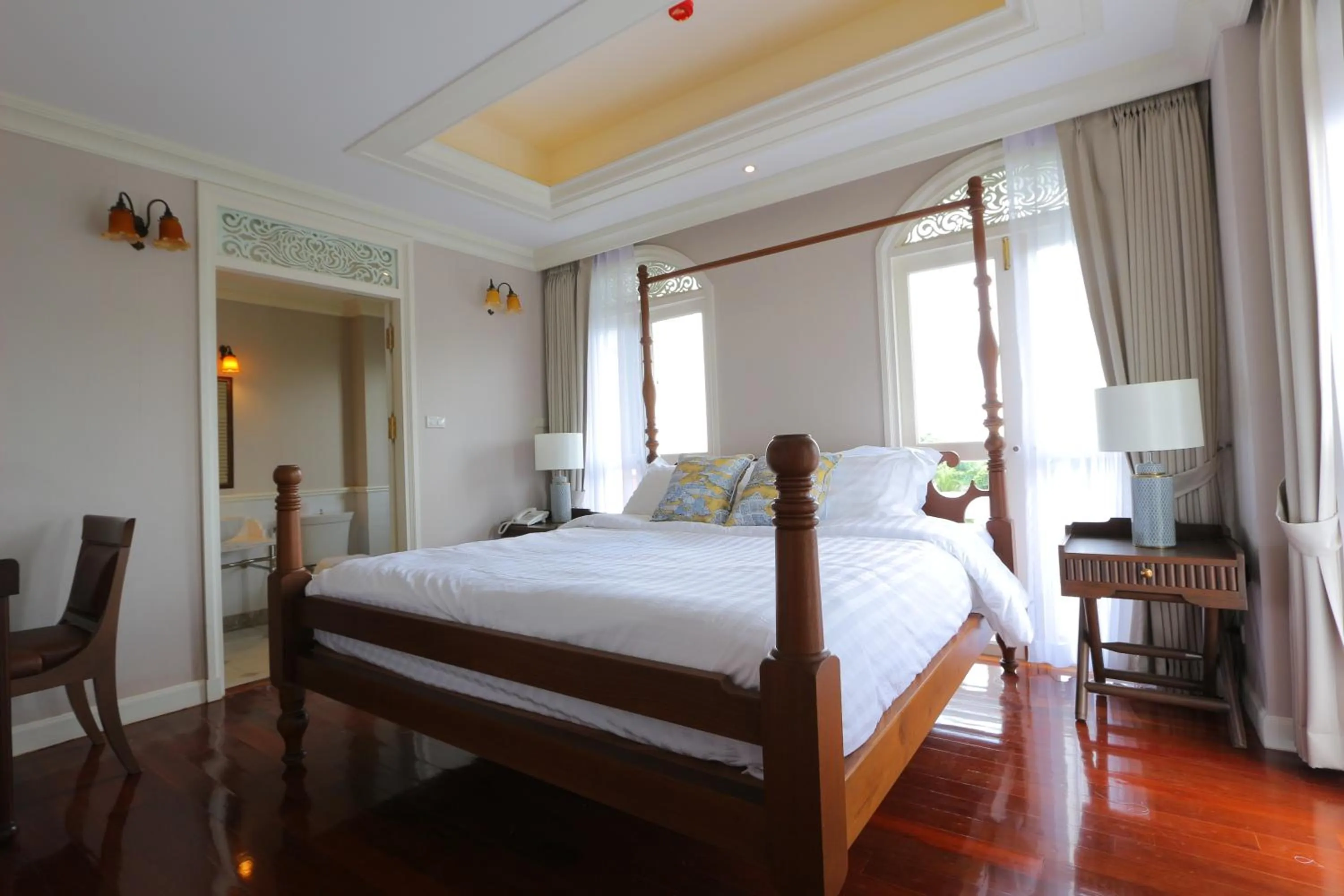 Bedroom, Bed in Hiranyakul House Riverside