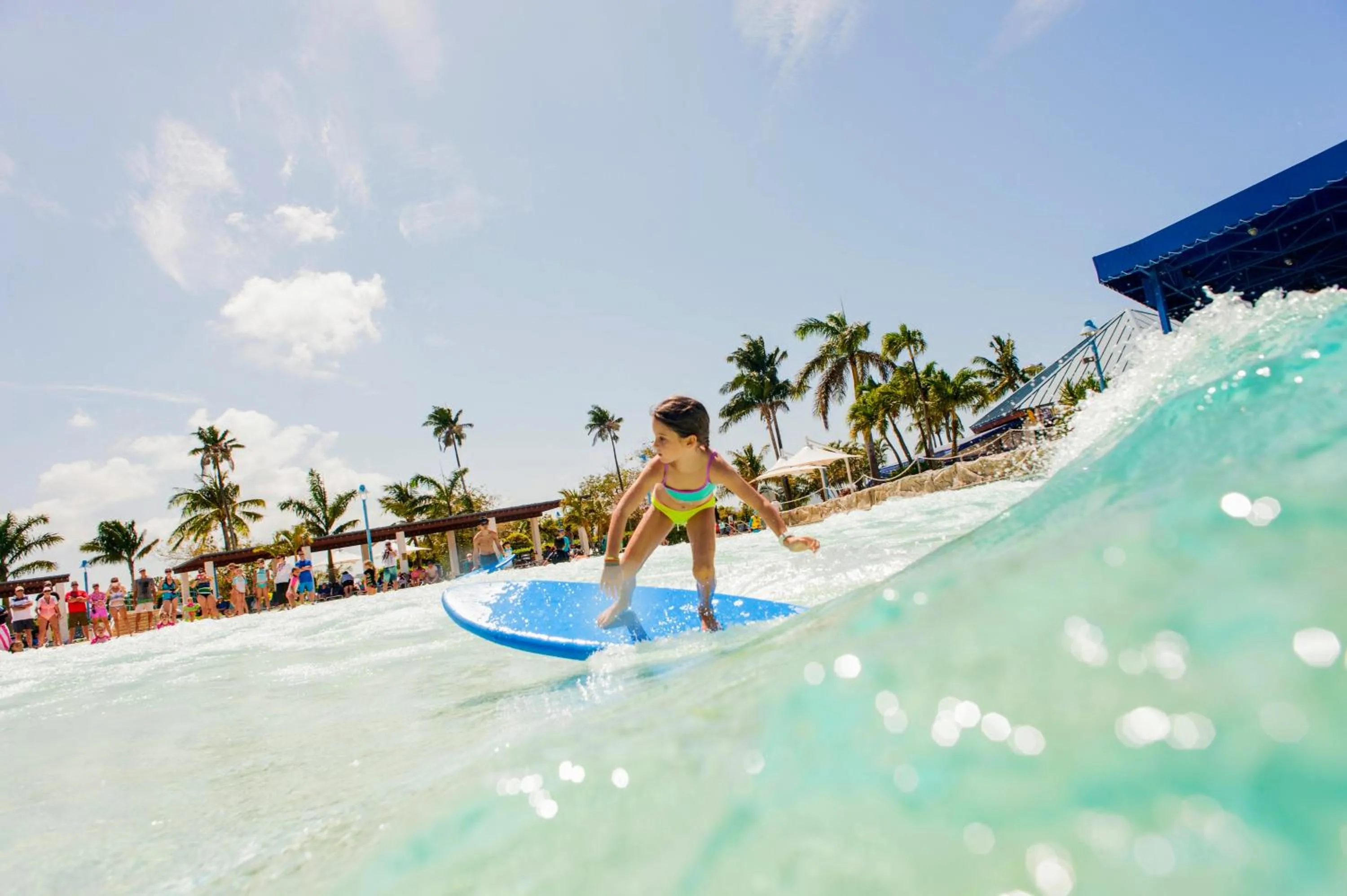 Aqua park in Hoshino Resorts RISONARE Guam