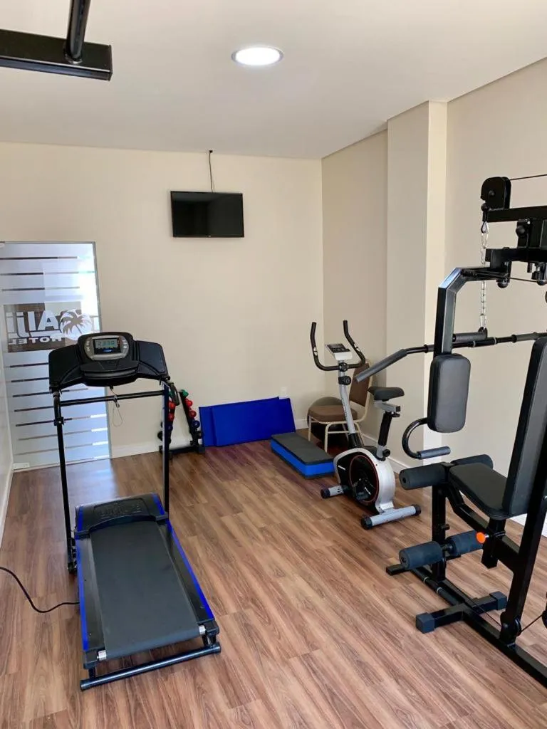 Fitness centre/facilities in Hotel Alji Salto