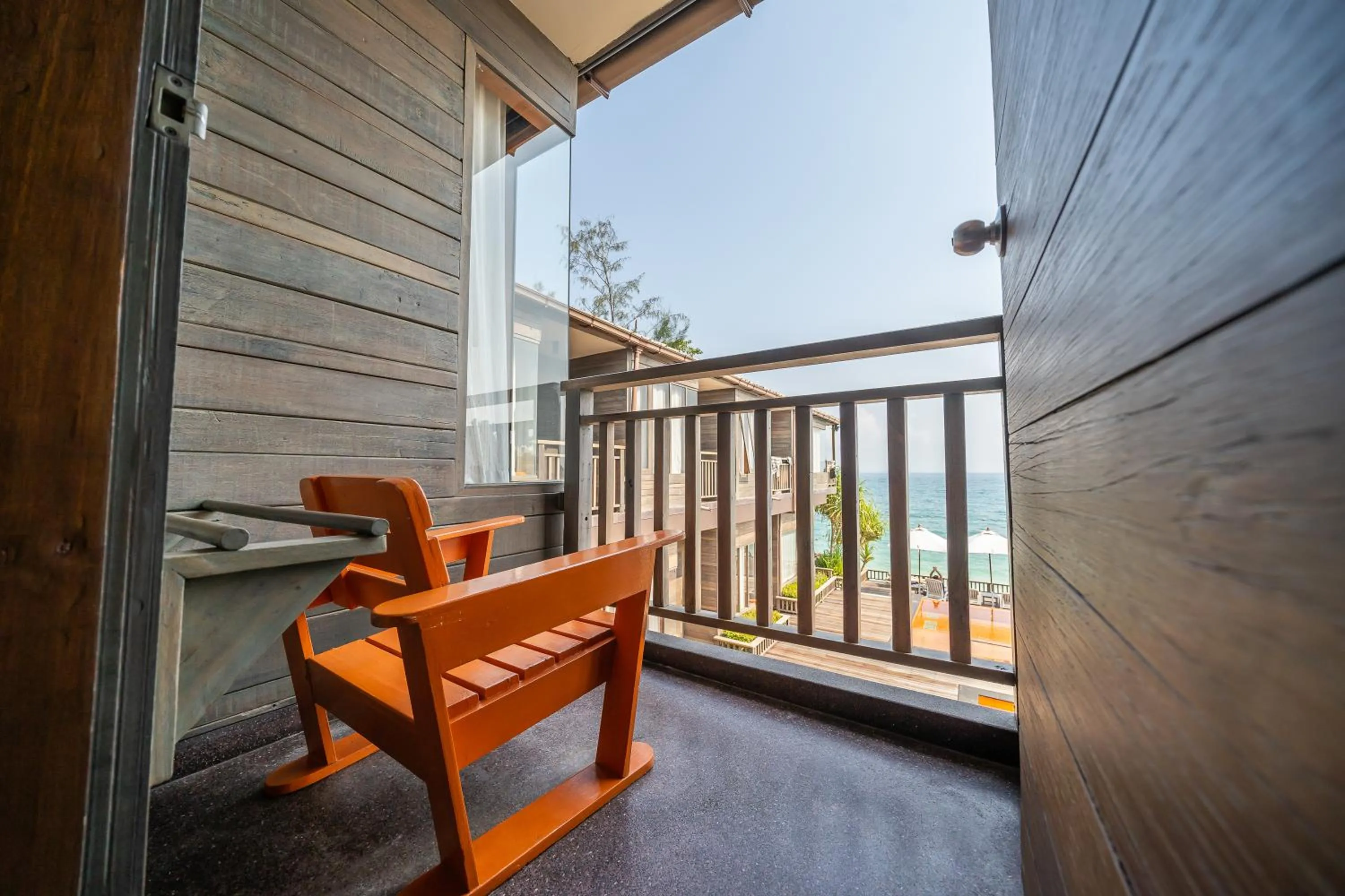 Balcony/Terrace in Baan Ploy Sea
